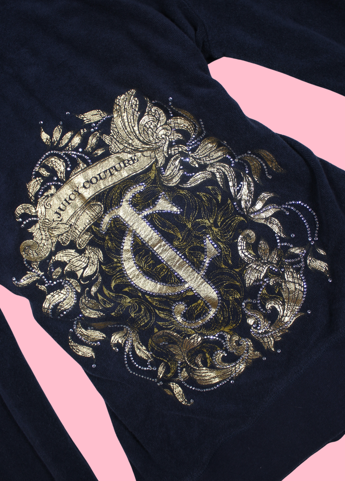 Juicy Couture Dark Blue Terrycloth Tracksuit