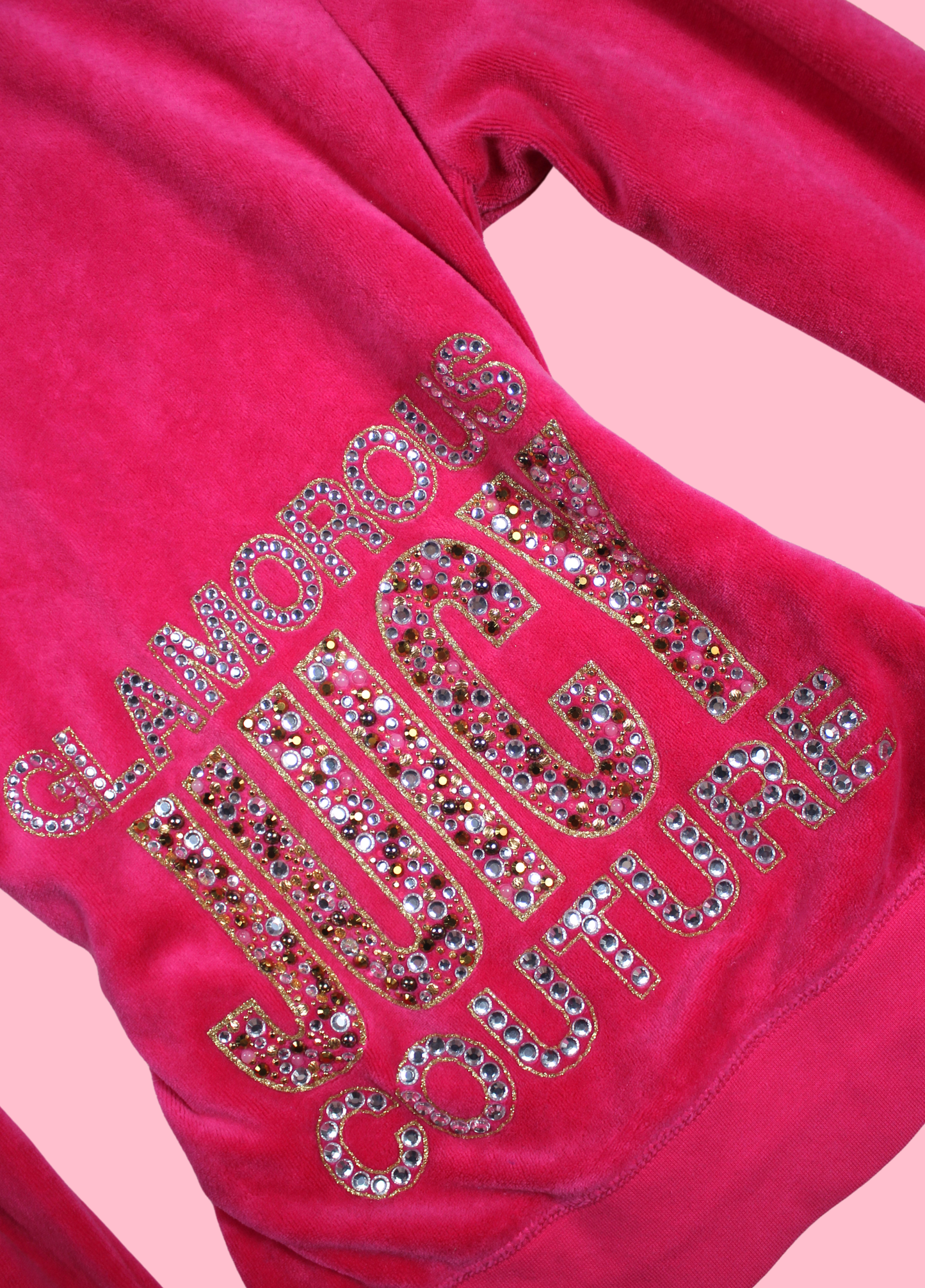 Juicy Couture Hot Pink Velour Tracksuit
