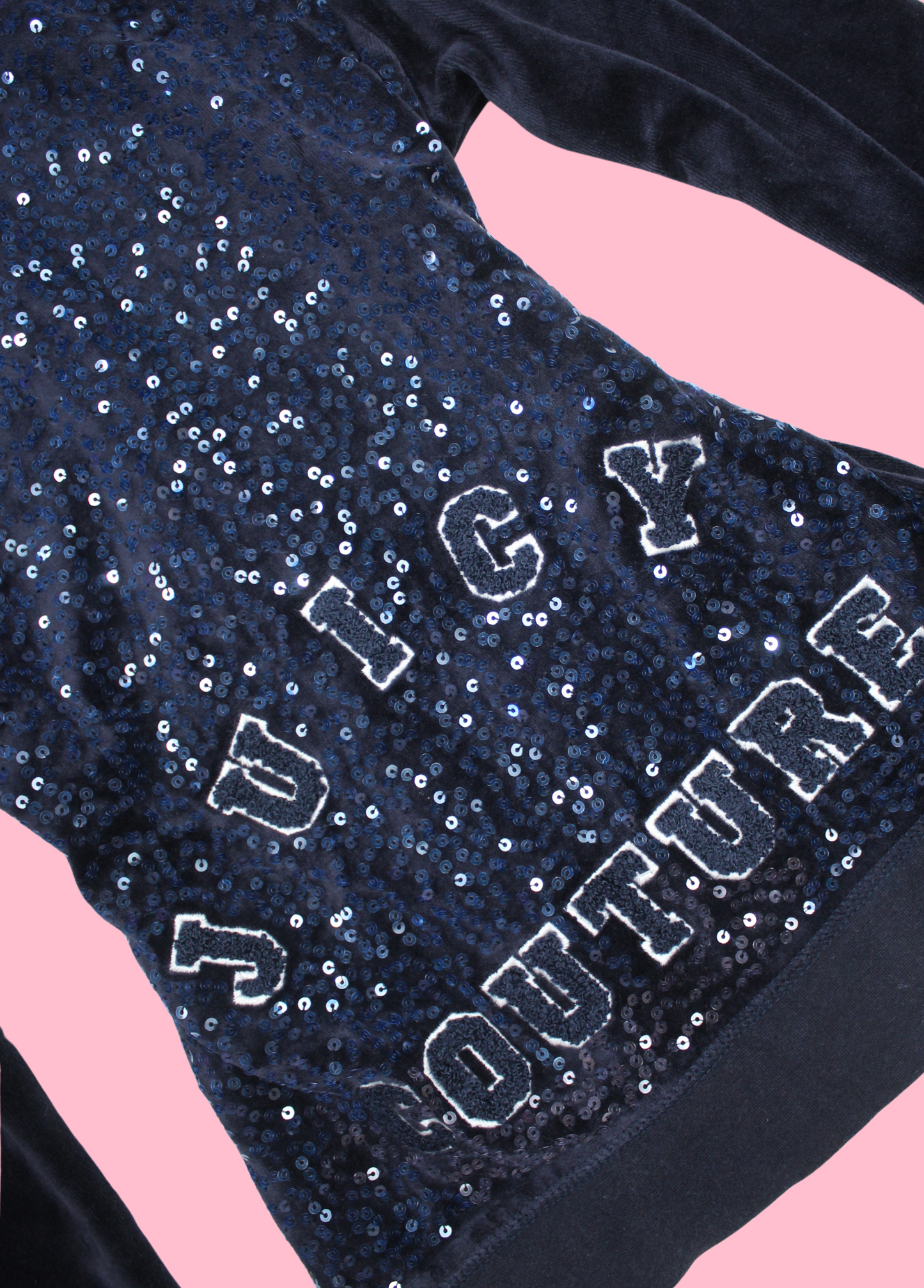 Juicy Couture Dark Blue Velour Tracksuit