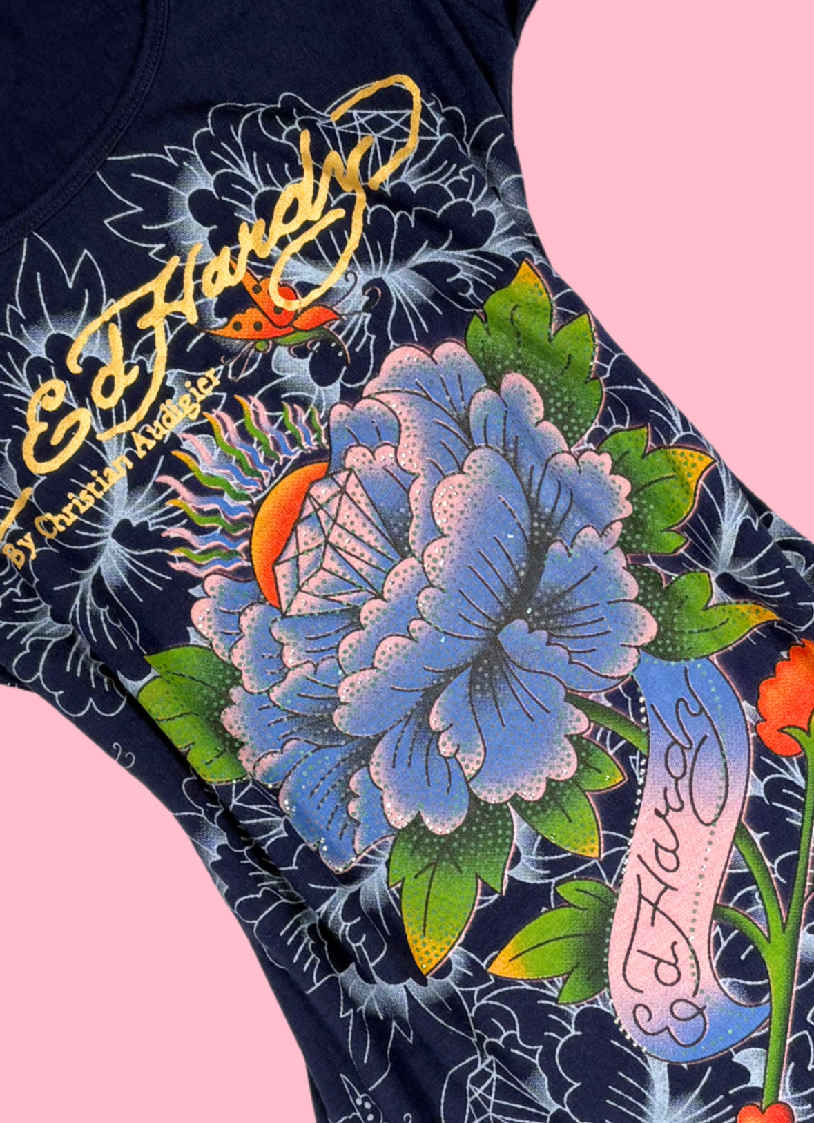 Ed Hardy Dark Blue Dress