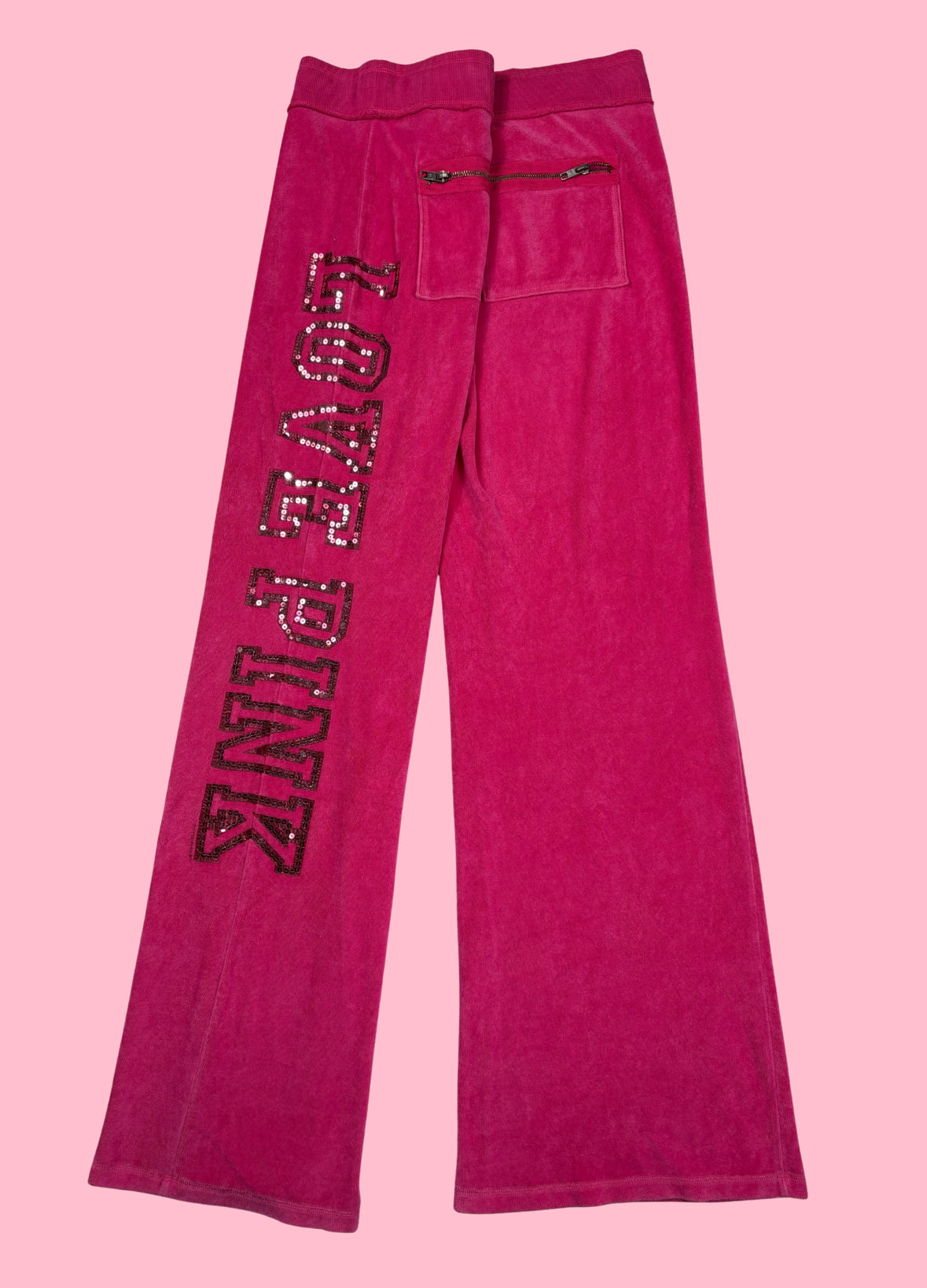 Hot Pink Victoria's Secret Velour Tracksuit
