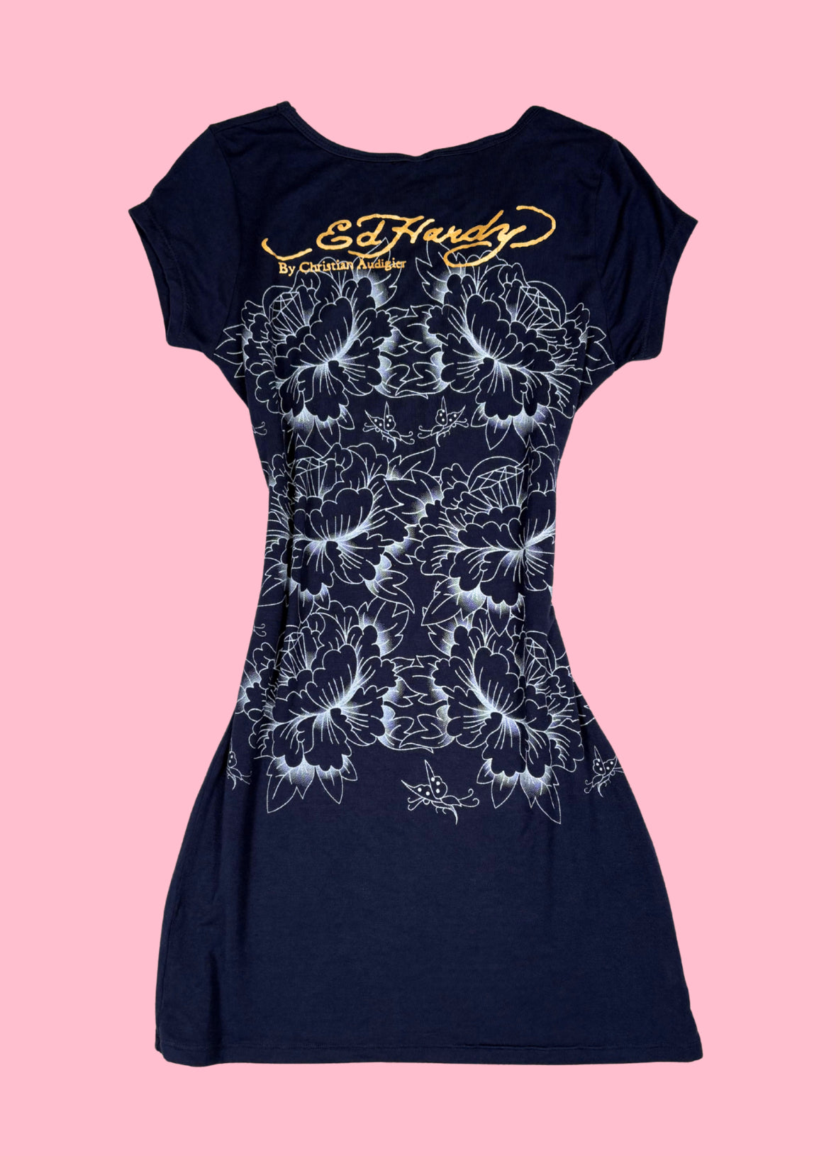 Ed Hardy Dark Blue Dress