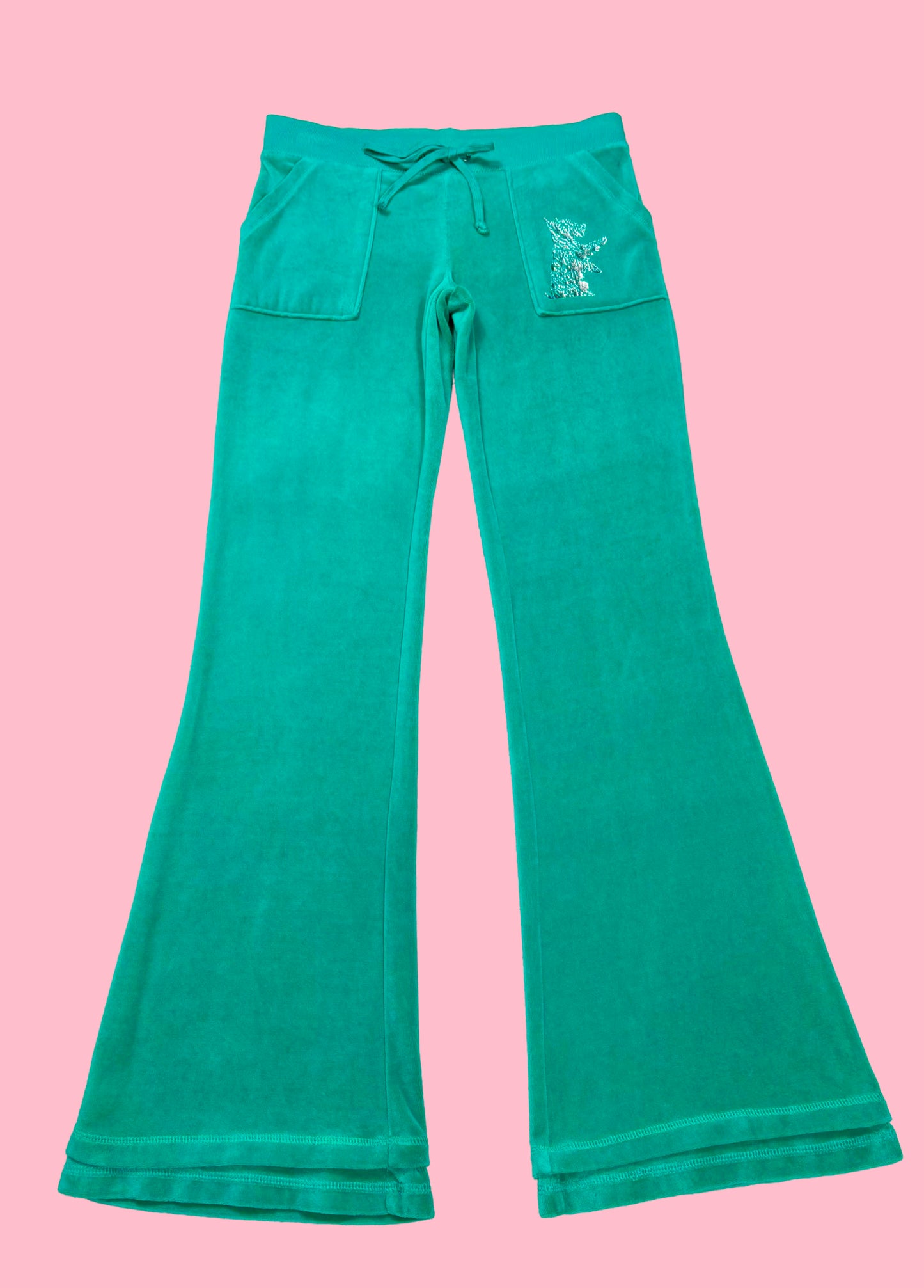 Juicy Couture Turquoise Velour Tracksuit