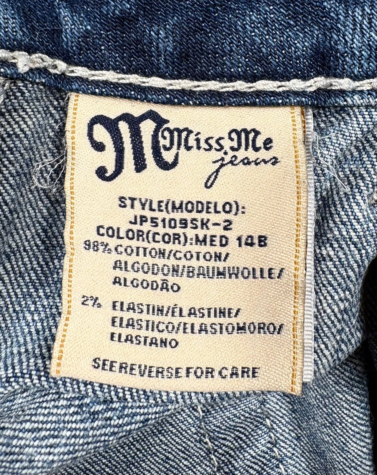 Miss Me Straight leg/Skinny Jeans