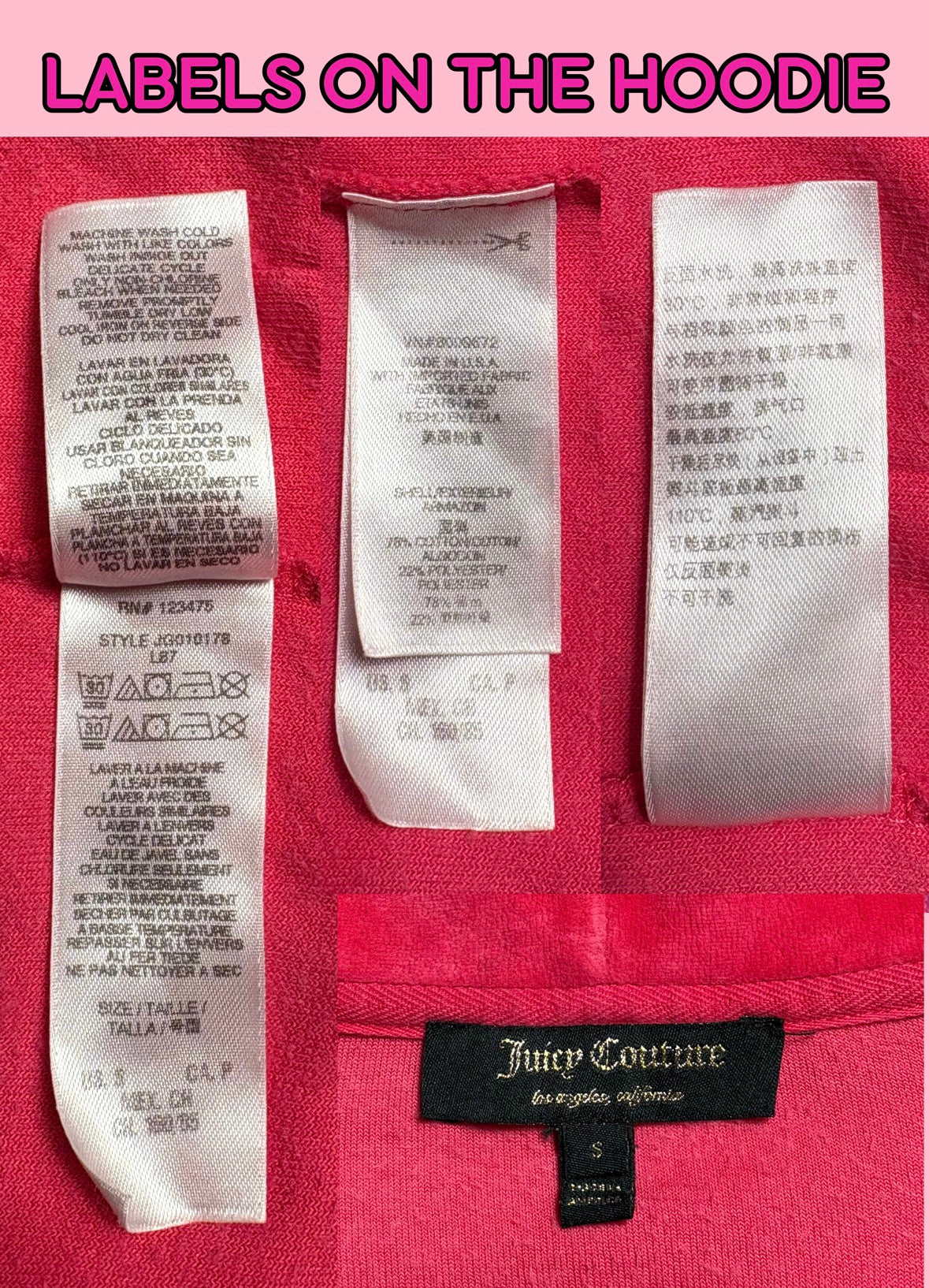 Juicy Couture Hot Pink Velour Tracksuit