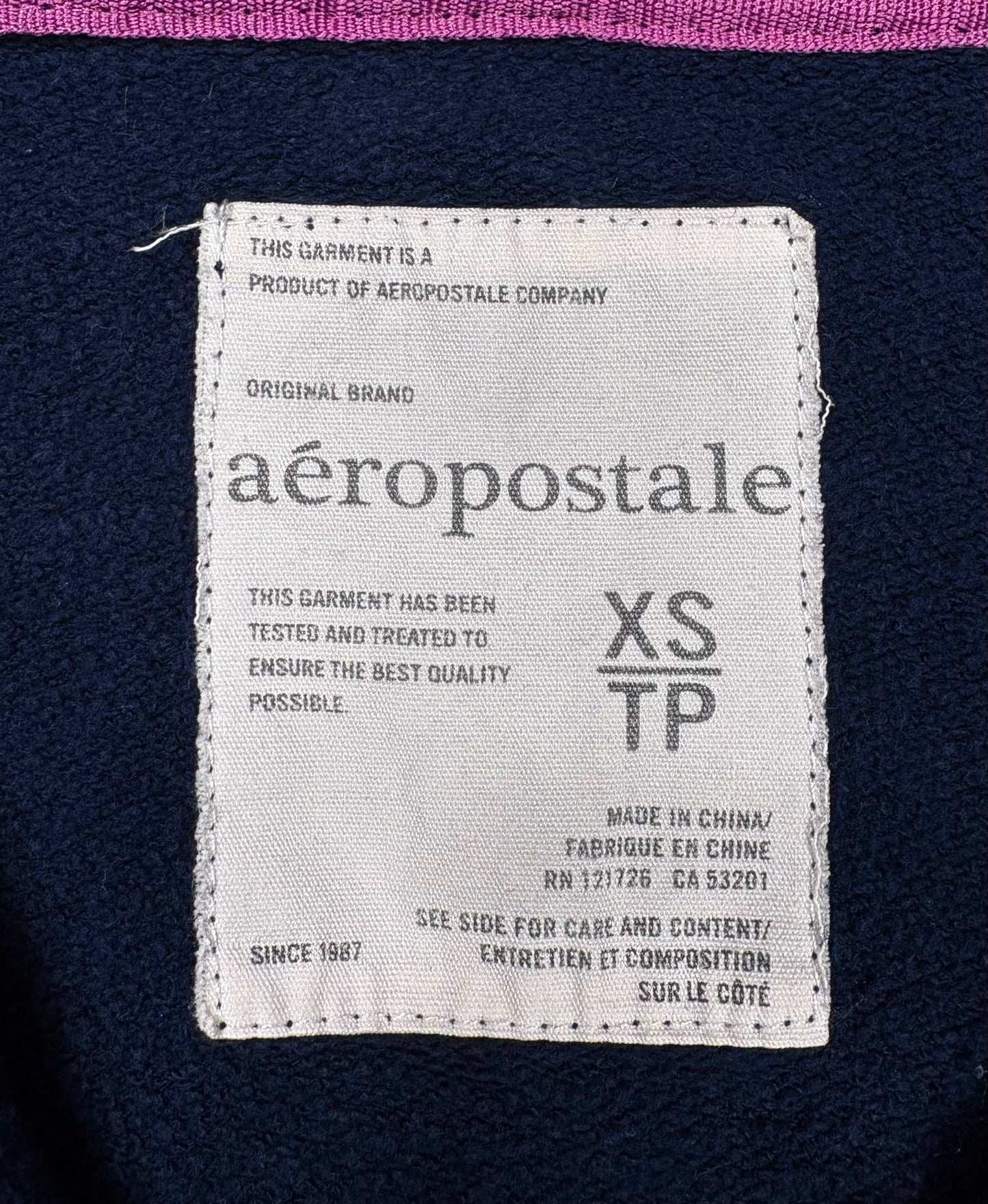 Dark Blue Aéropostale Hoodie