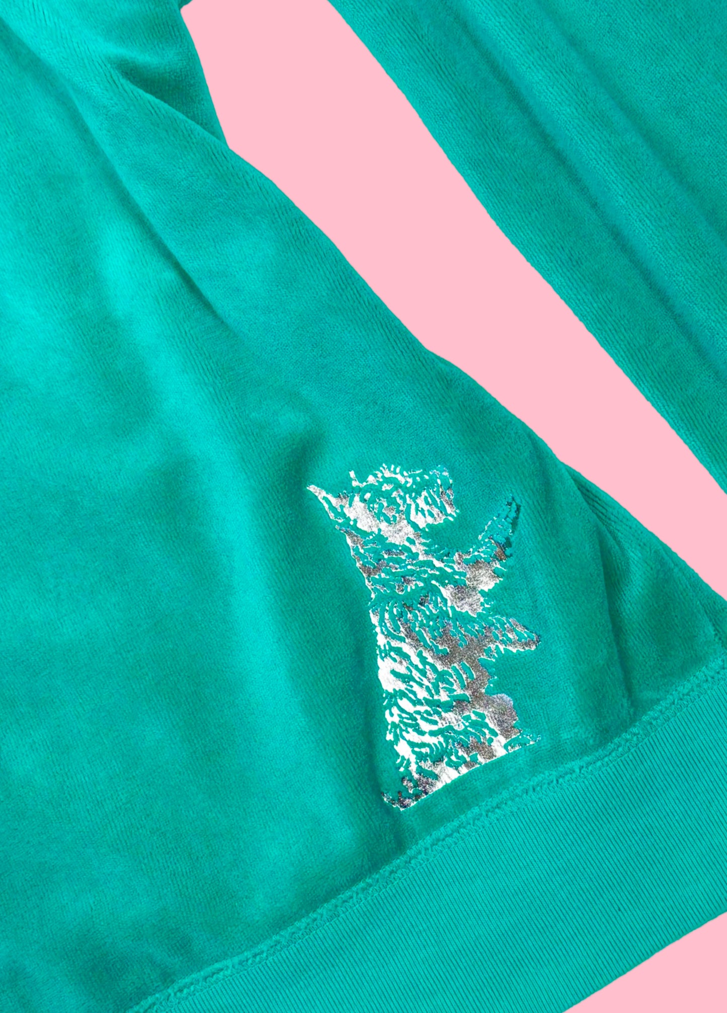 Juicy Couture Turquoise Velour Tracksuit