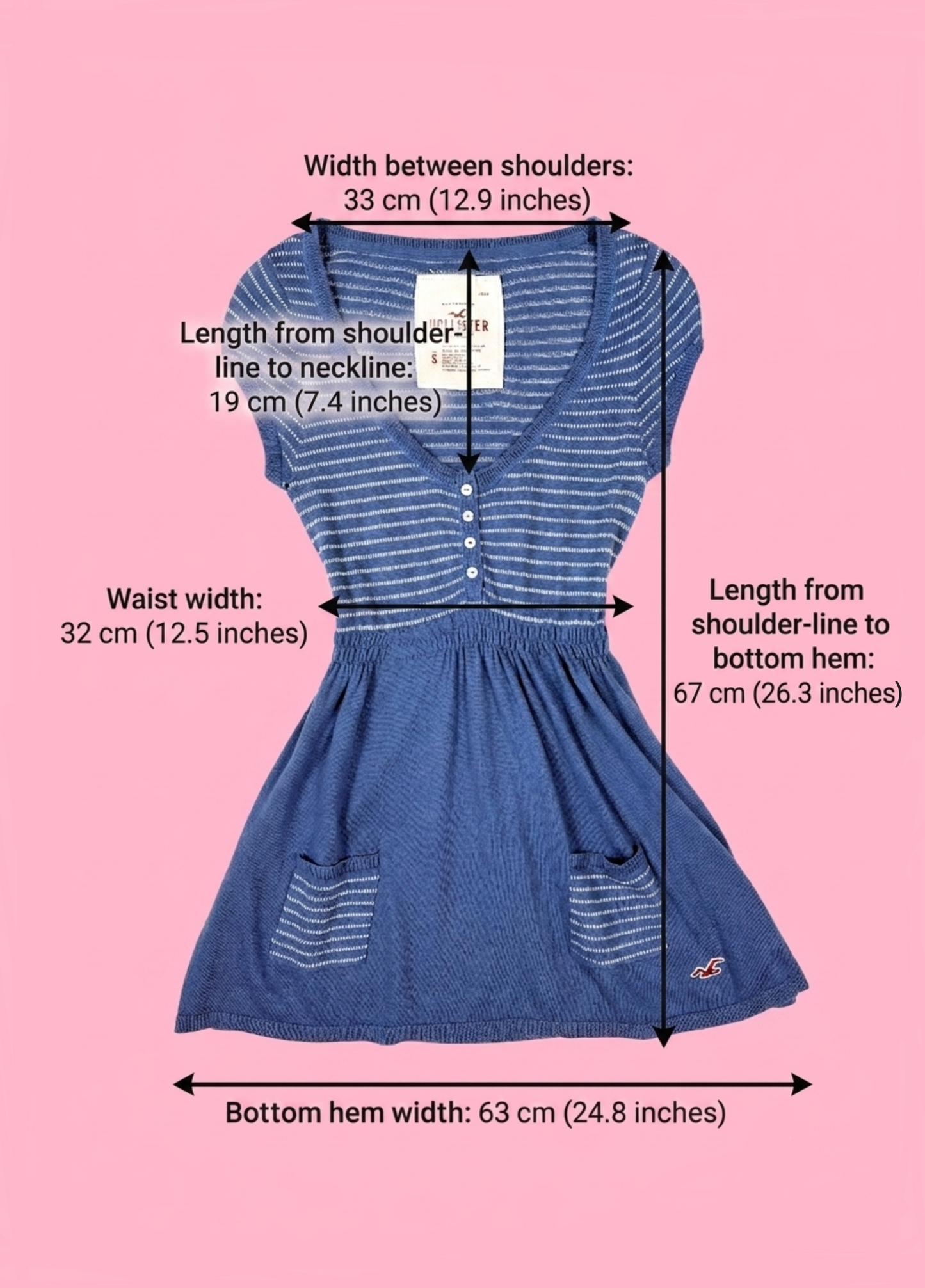 Hollister Babydoll Top