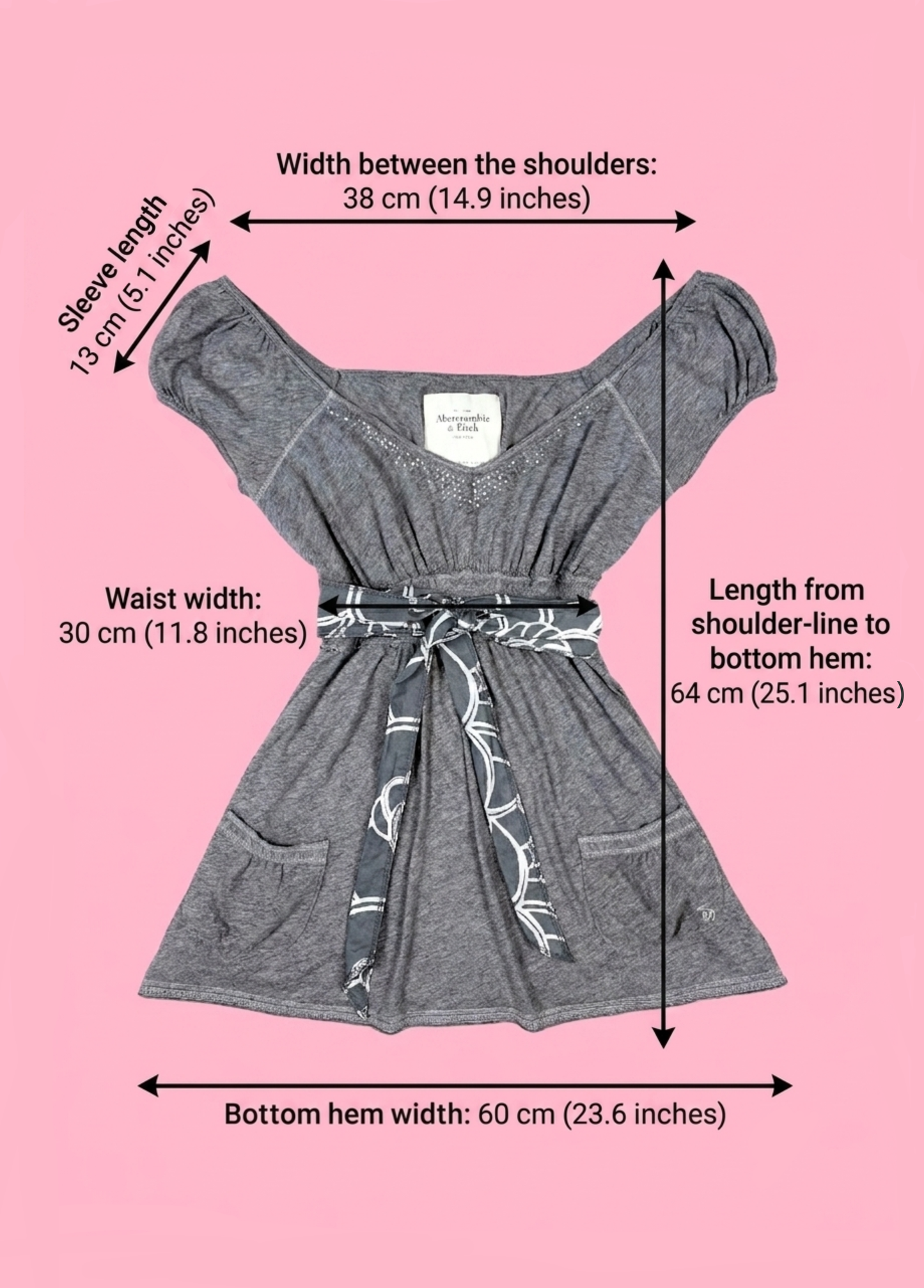 Rare Abercrombie Babydoll Top