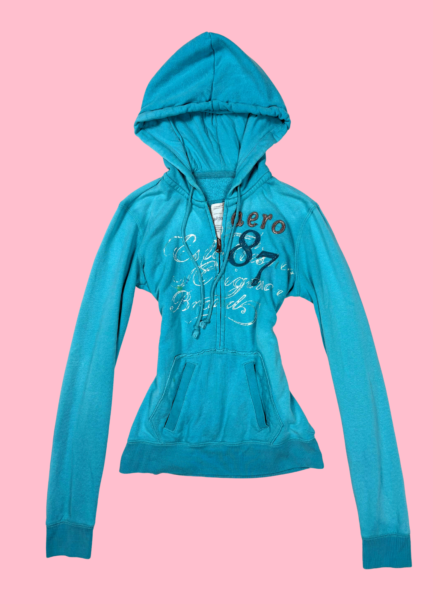 Light Blue Aéropostale Hoodie