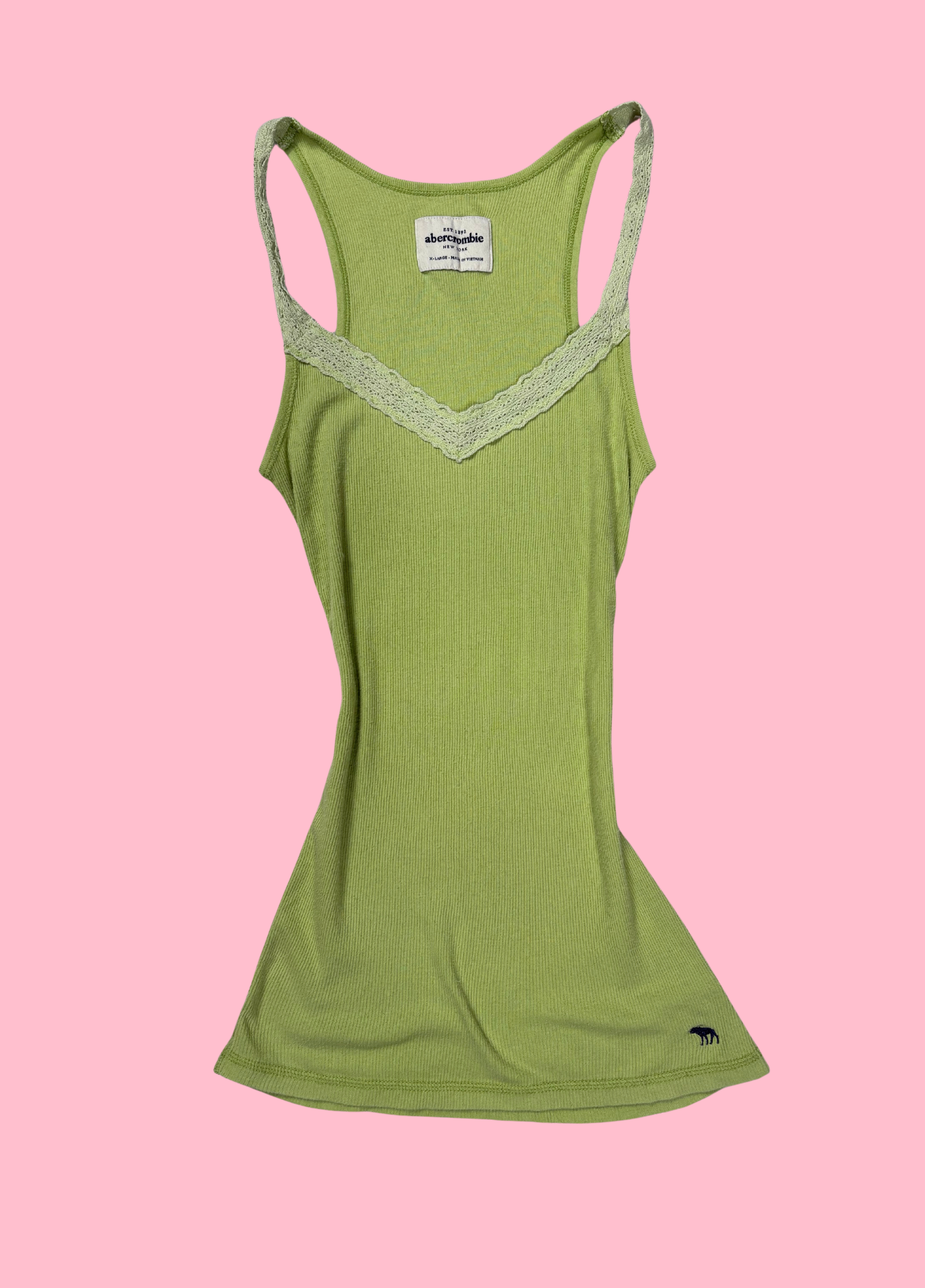 Green Abercrombie Cami Top