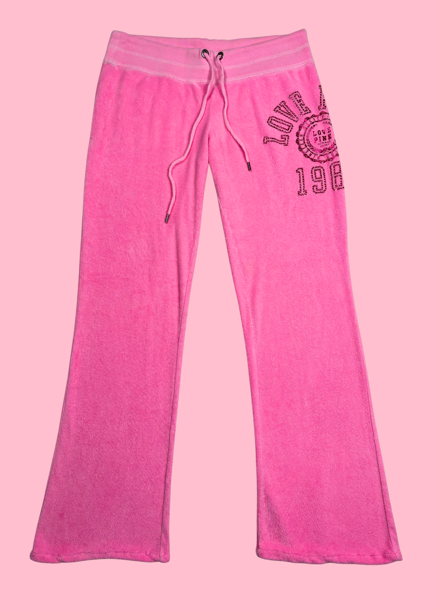 Pink Victoria's Secret Velour Tracksuit Pants