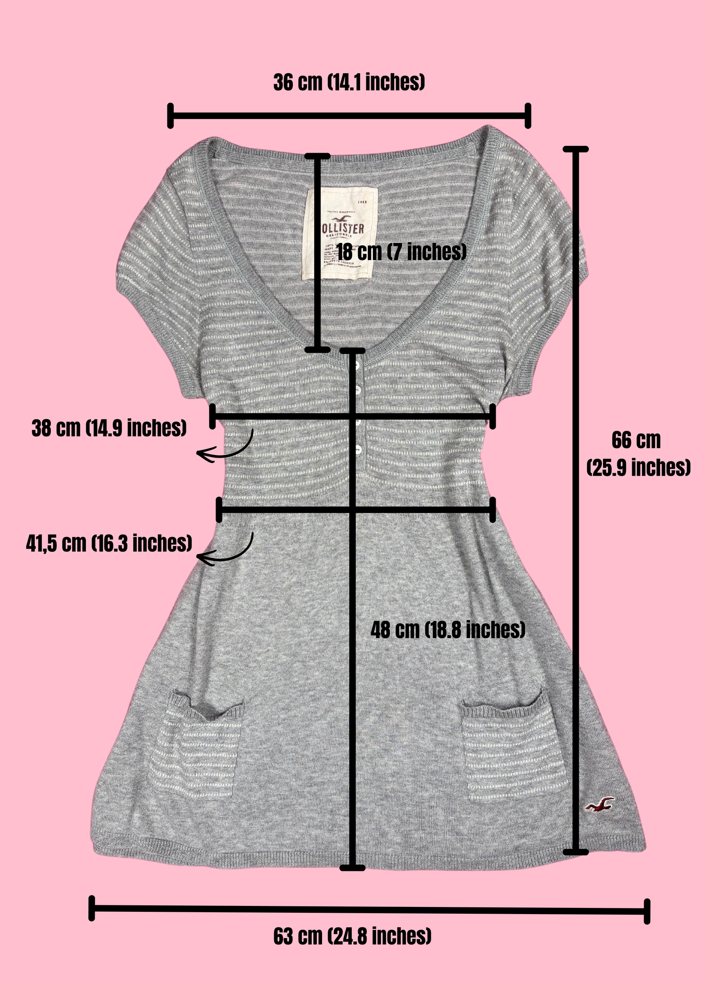 Hollister Babydoll Top