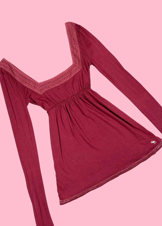 Abercrombie Babydoll Top