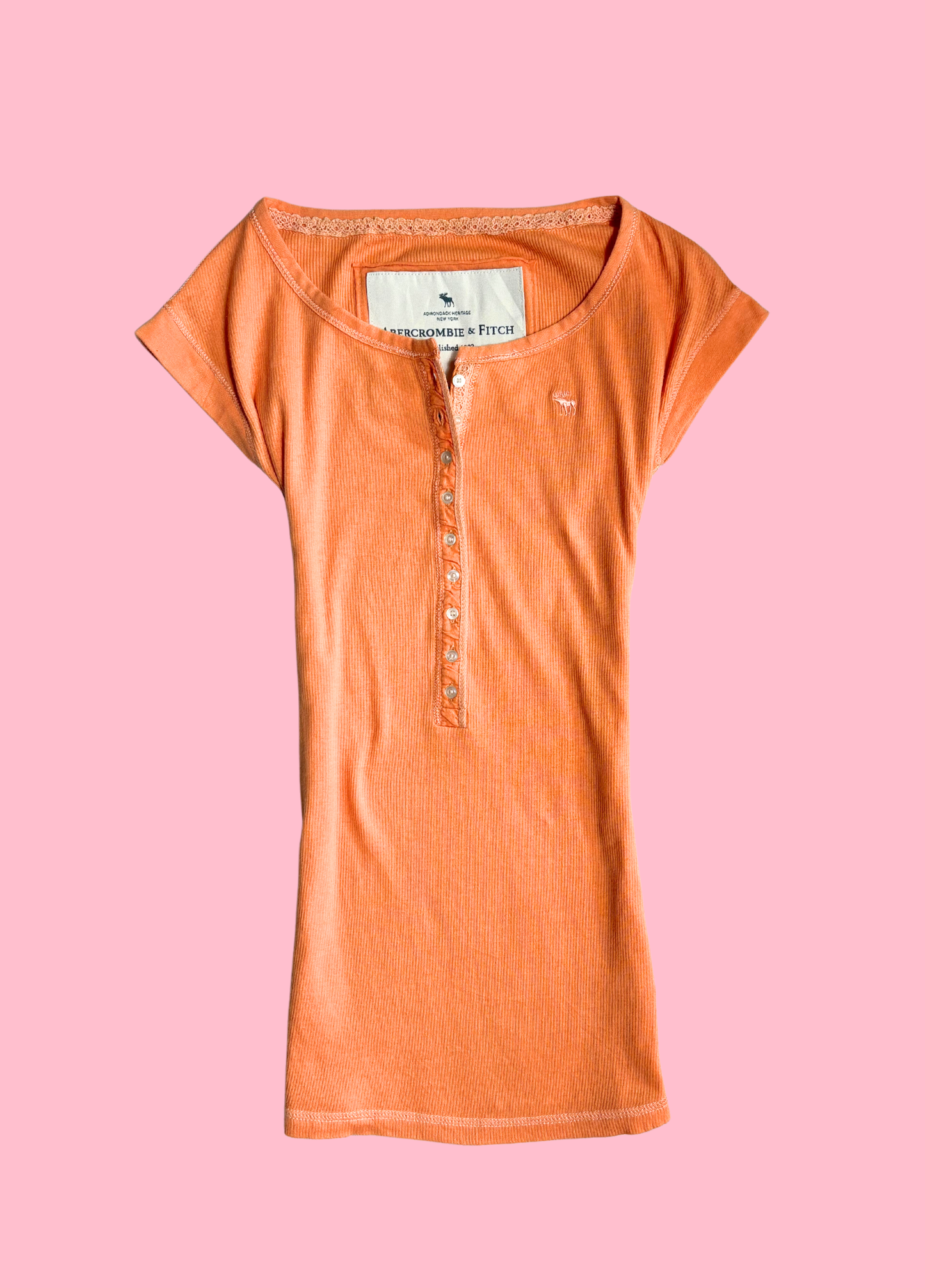 Camiseta Henley de Abercrombie