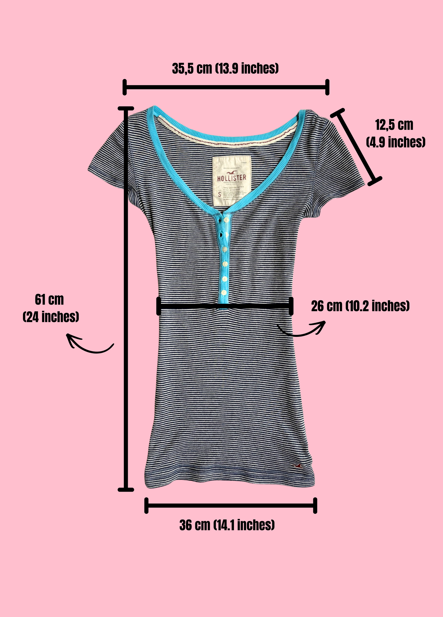 Hollister Henley Top