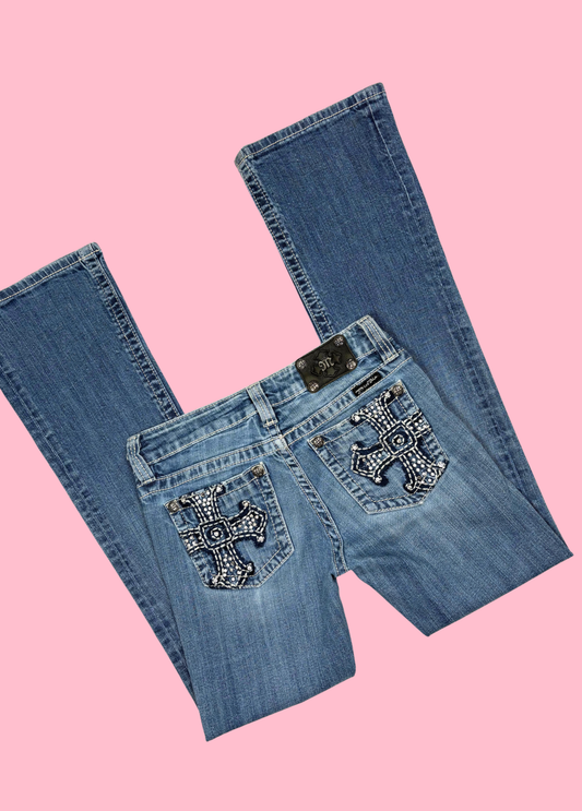 Vaqueros de corte bota Miss Me