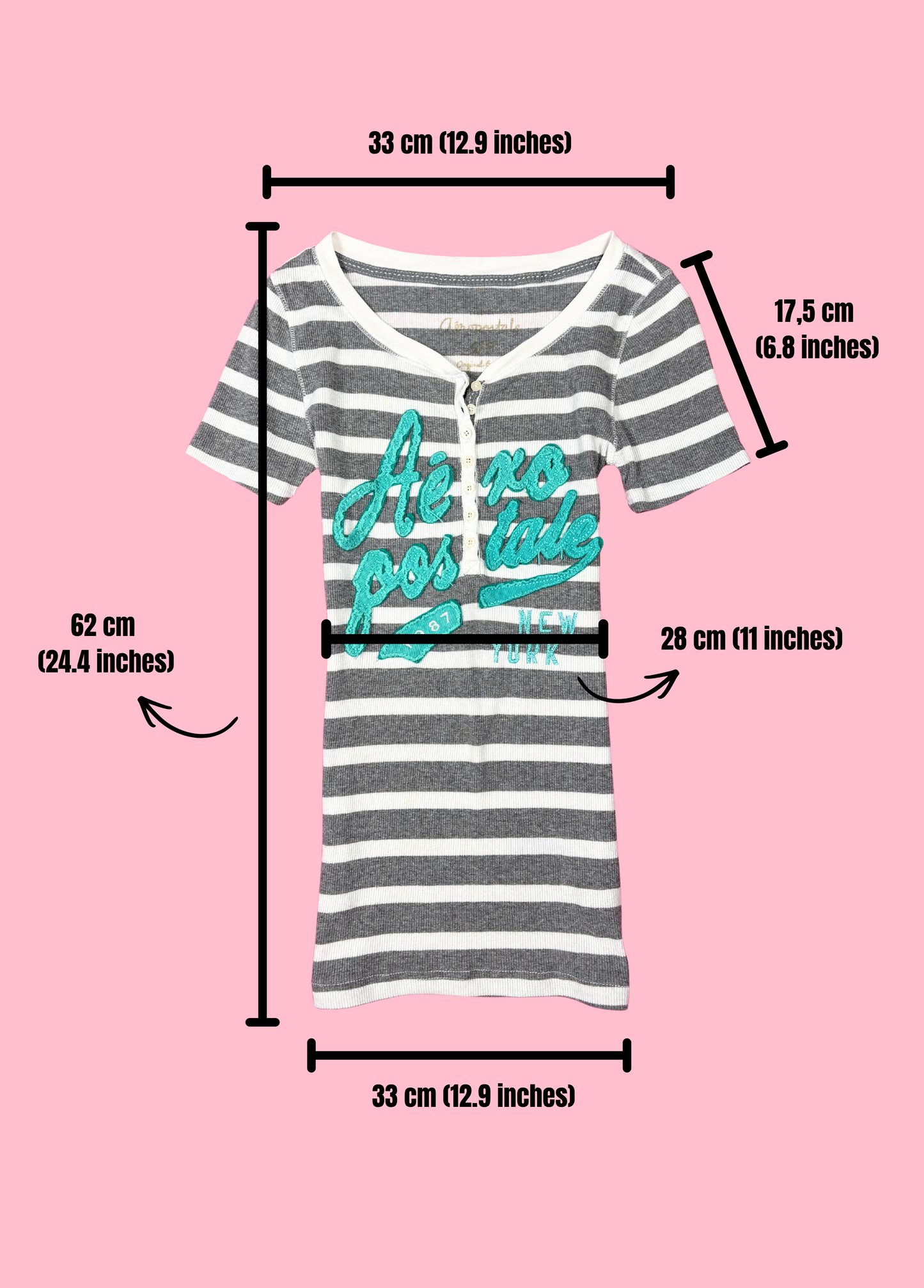 Top Henley Aéropostale