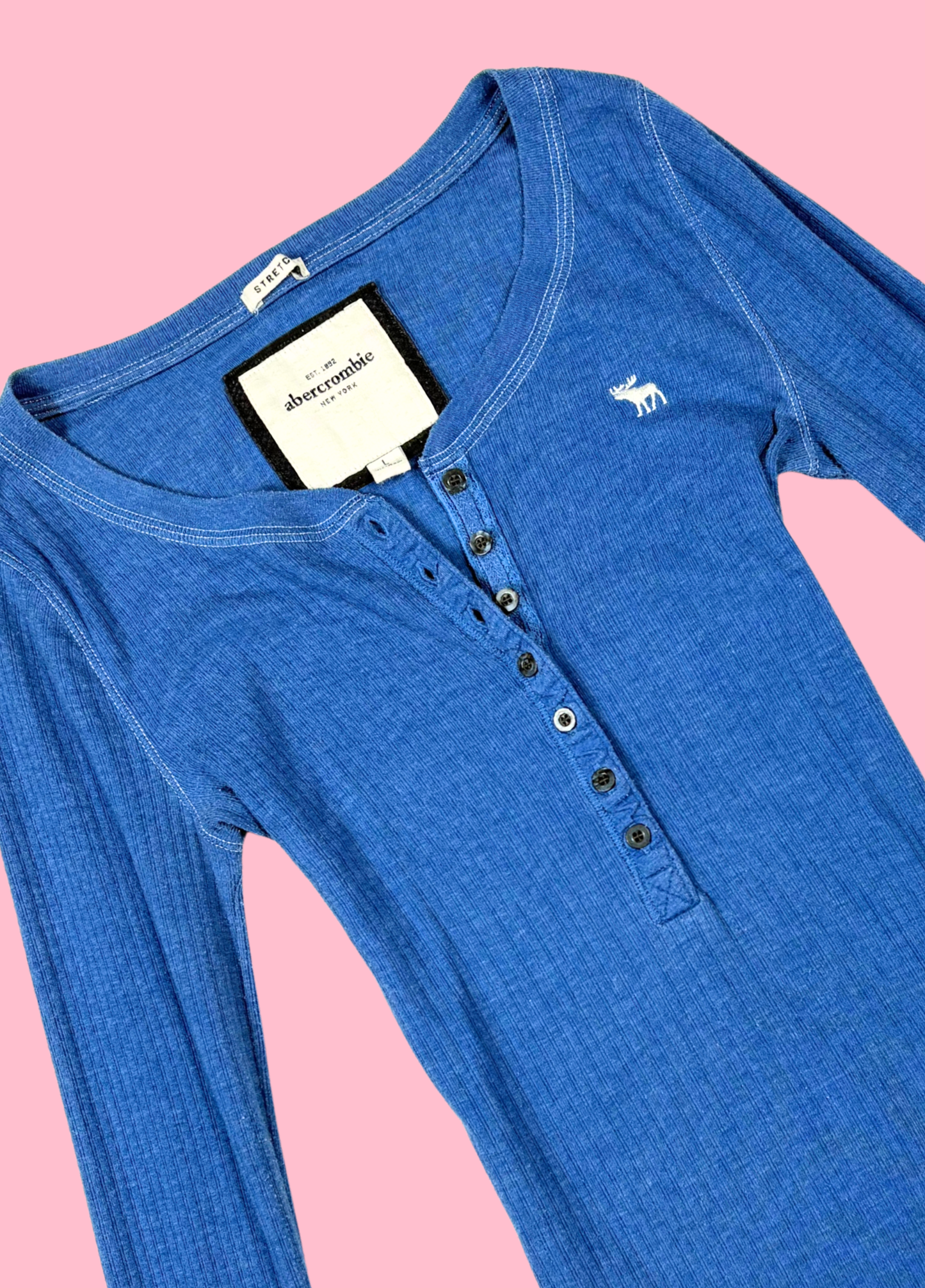 Camiseta Henley de Abercrombie