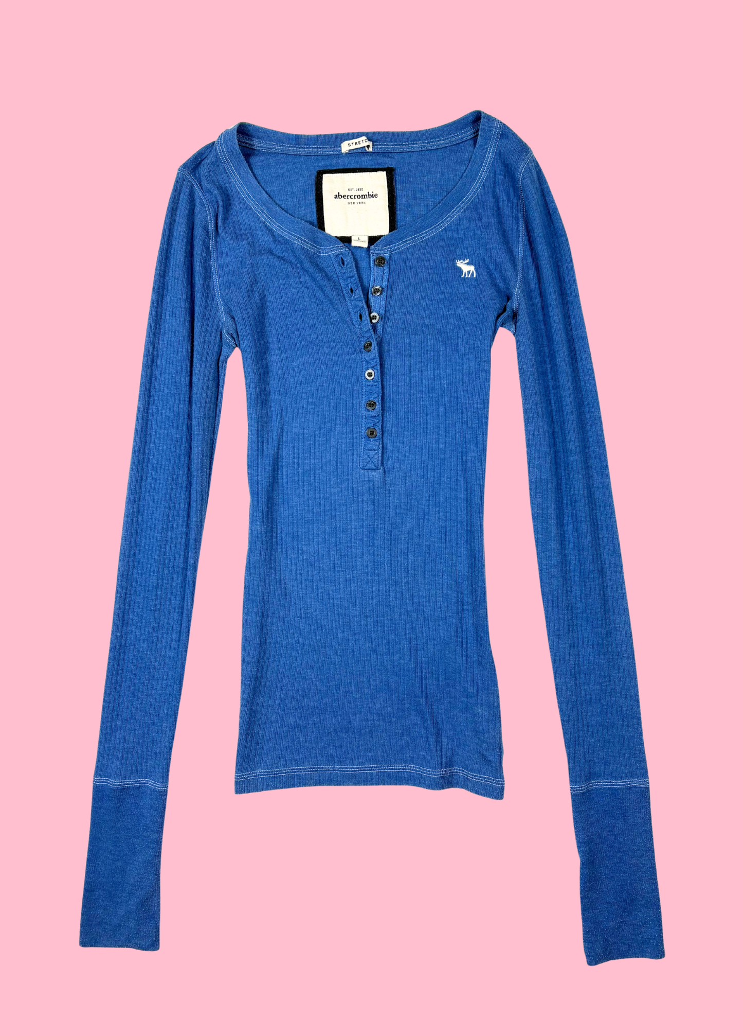 Camiseta Henley de Abercrombie