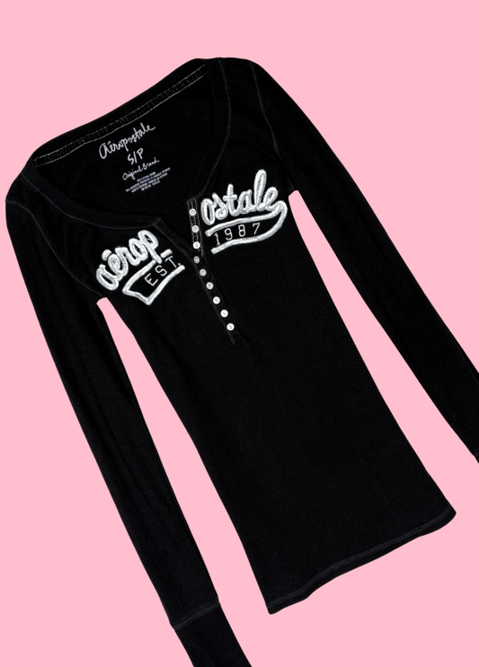 Top Henley Aéropostale