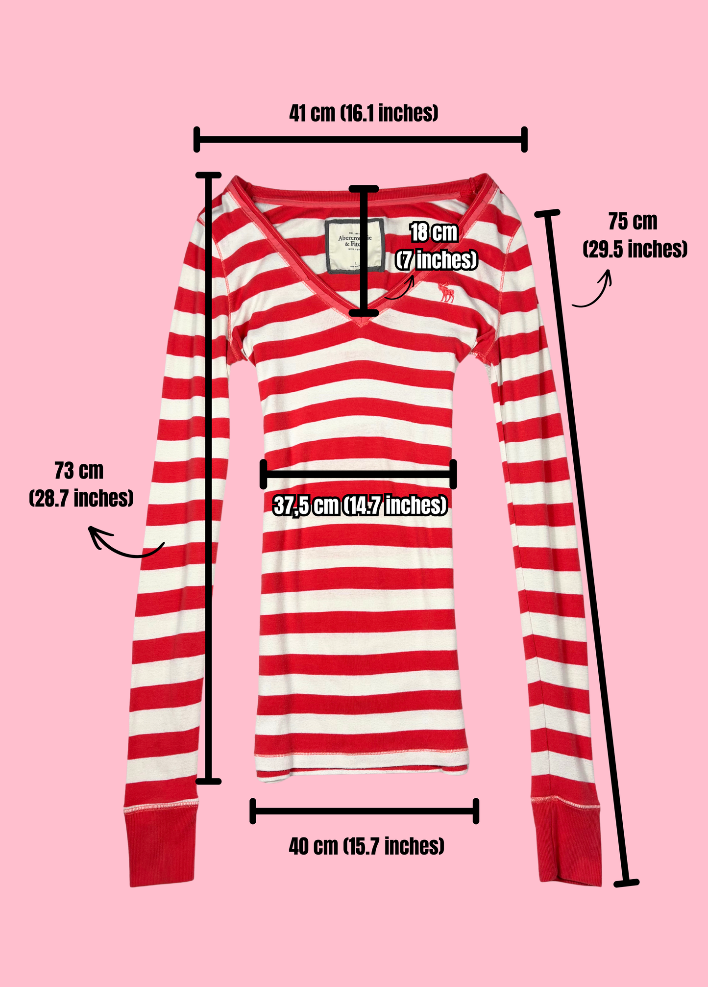 Abercrombie V-neck Top