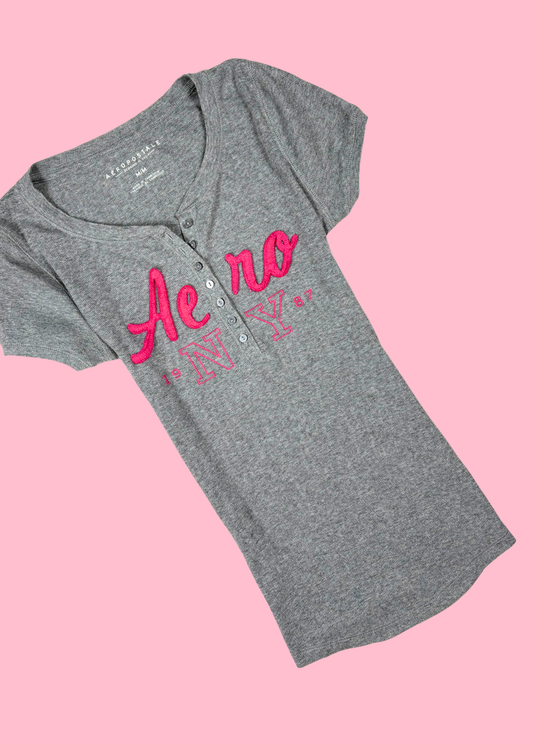 Top Henley Aéropostale