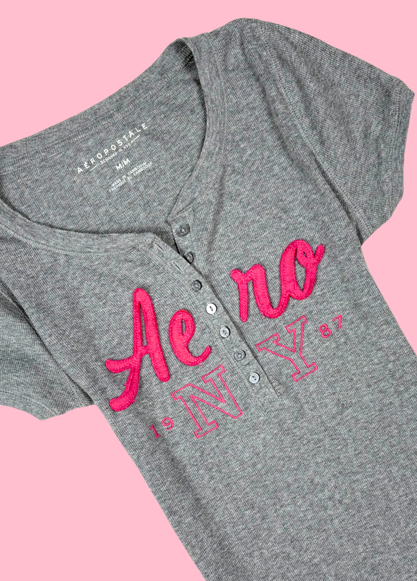 Top Henley Aéropostale