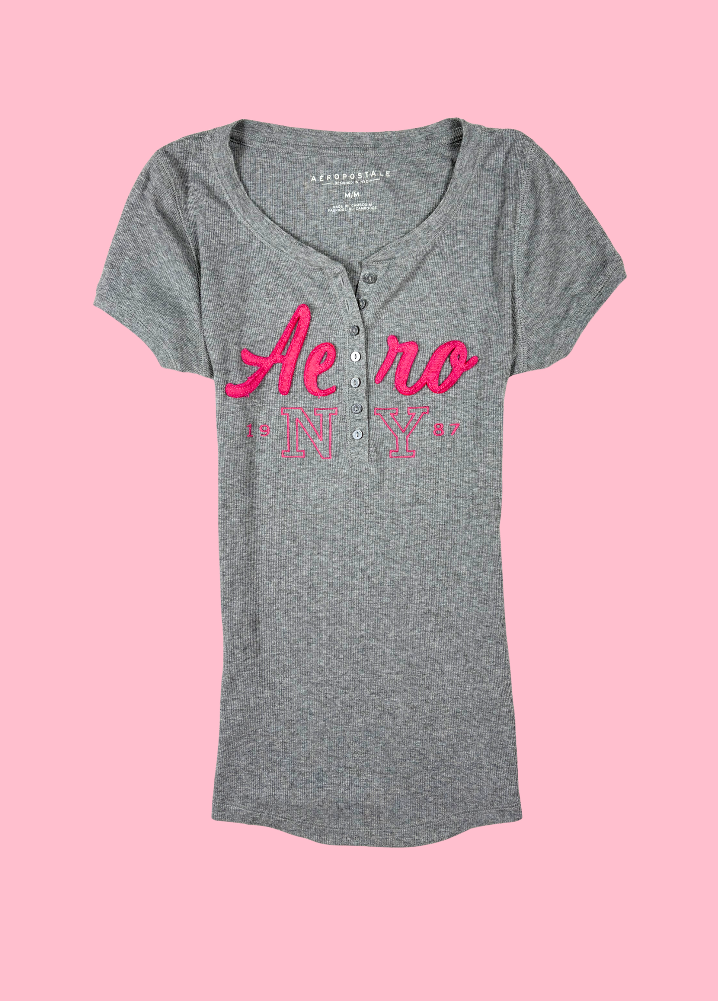 Top Henley Aéropostale