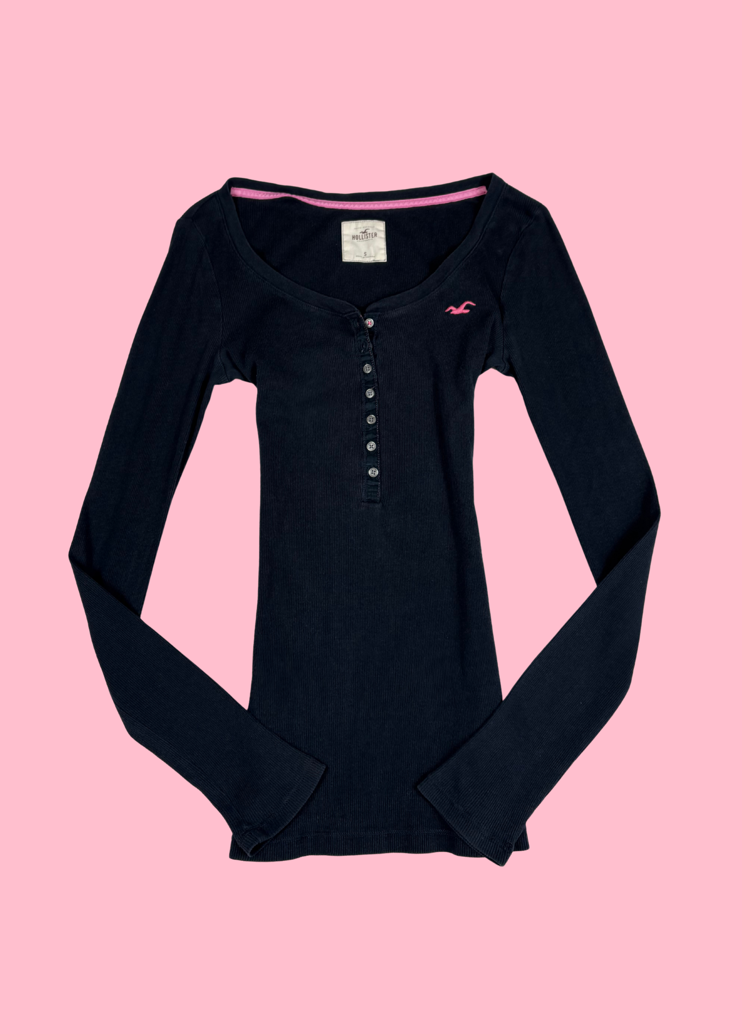 Top Henley de Hollister
