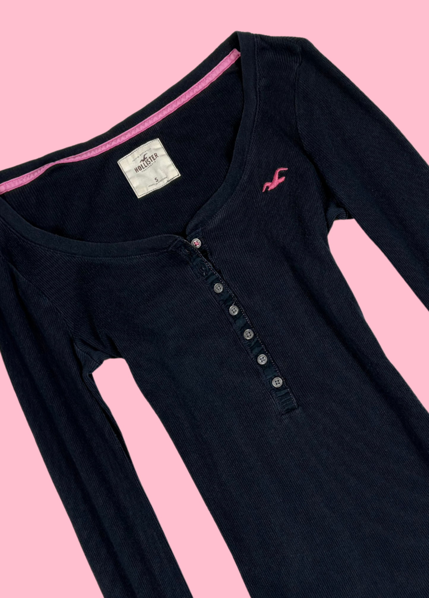 Top Henley de Hollister