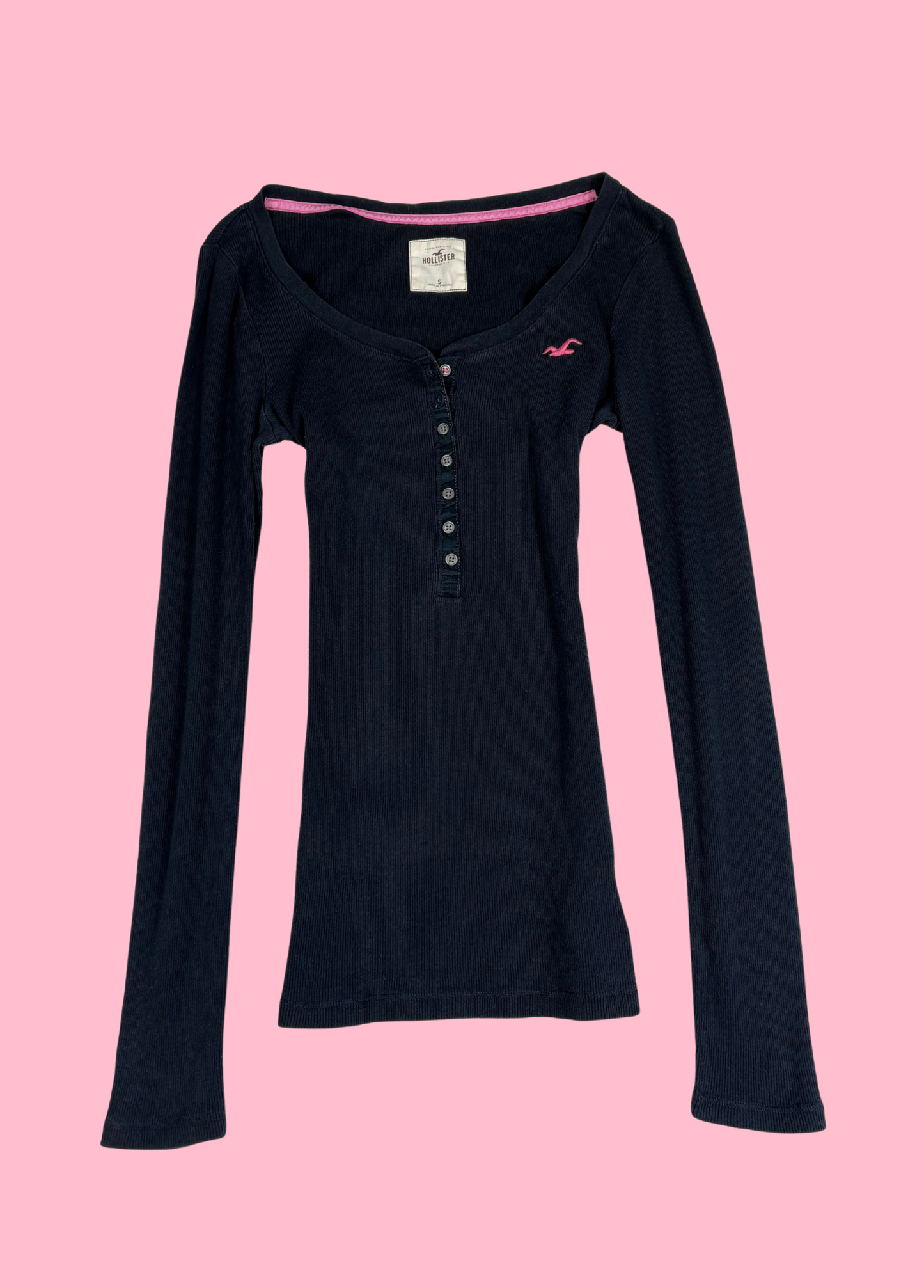 Top Henley de Hollister