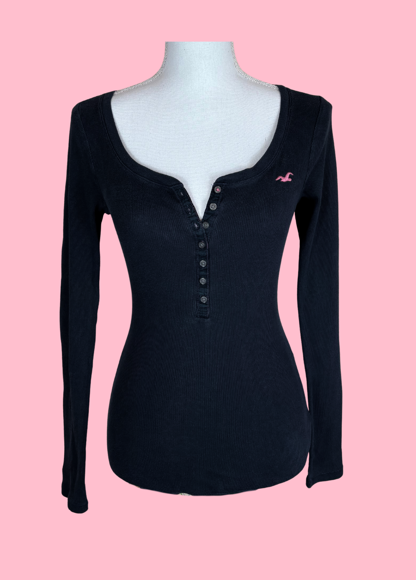 Top Henley de Hollister