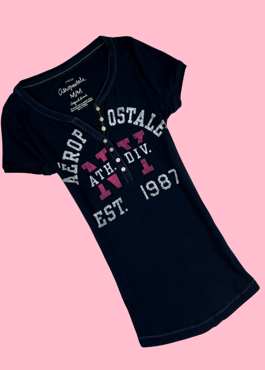 Top Henley Aéropostale