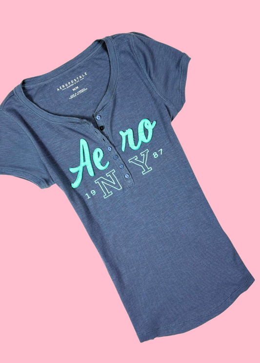 Top Henley Aéropostale