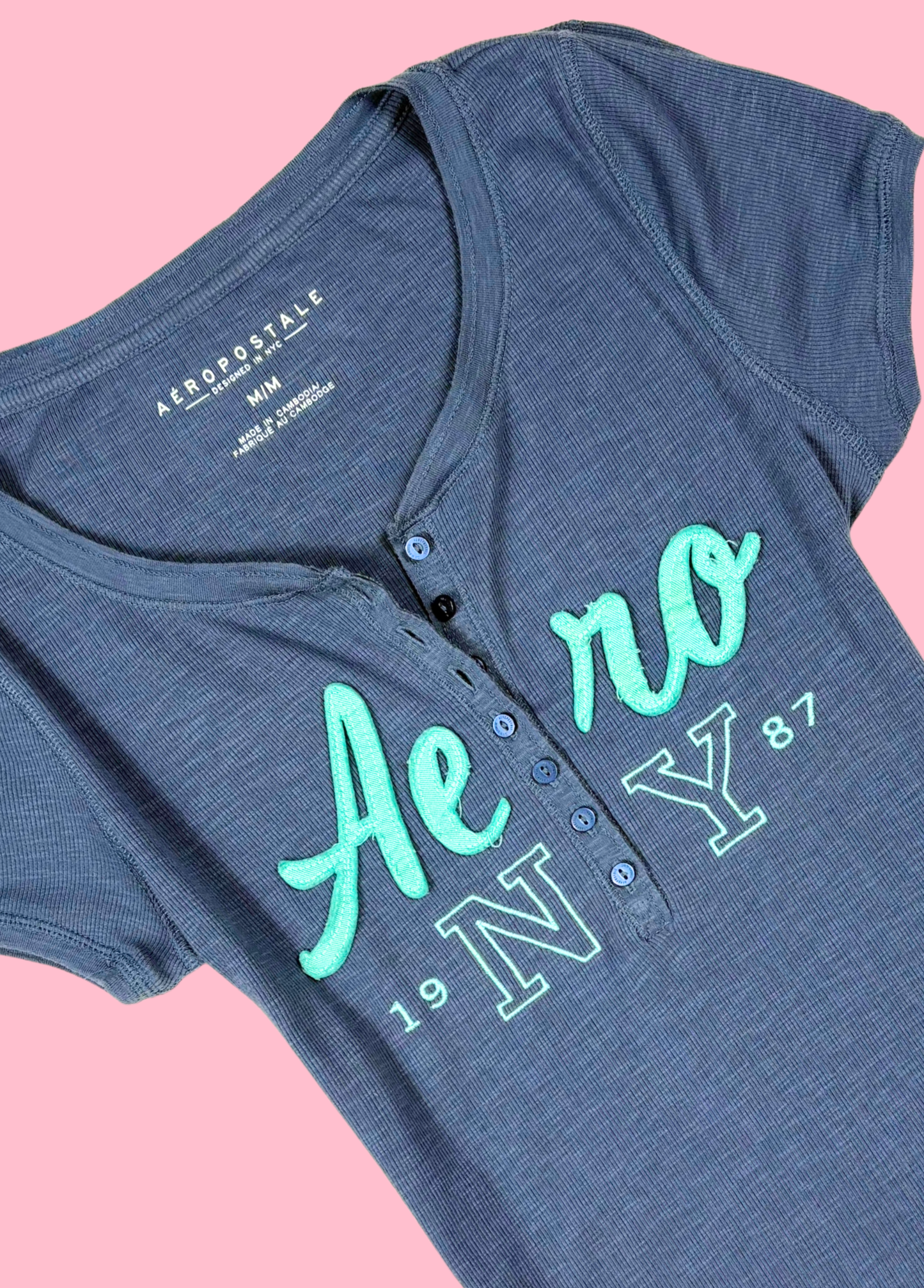 Top Henley Aéropostale