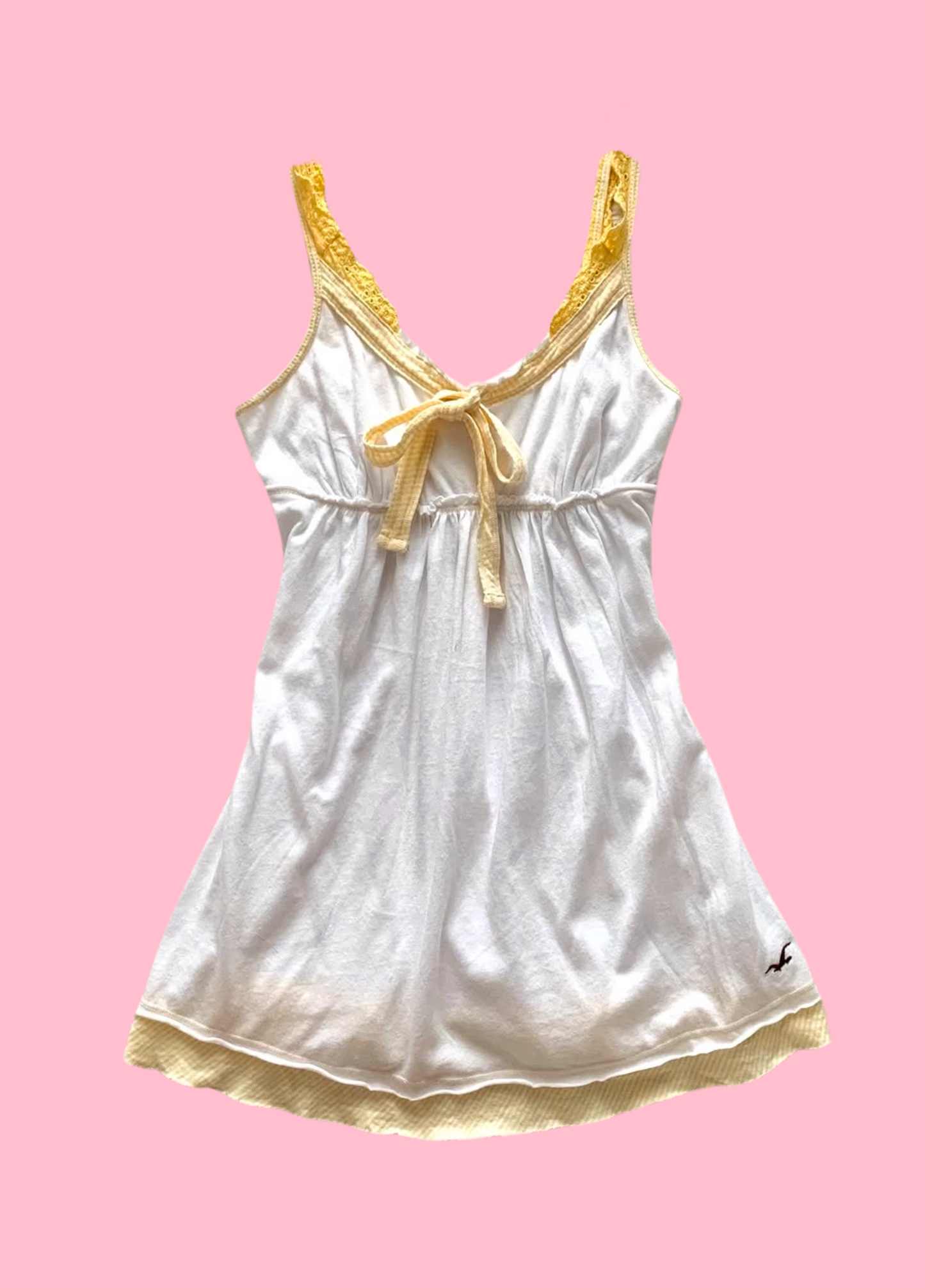 Top camisero estilo babydoll