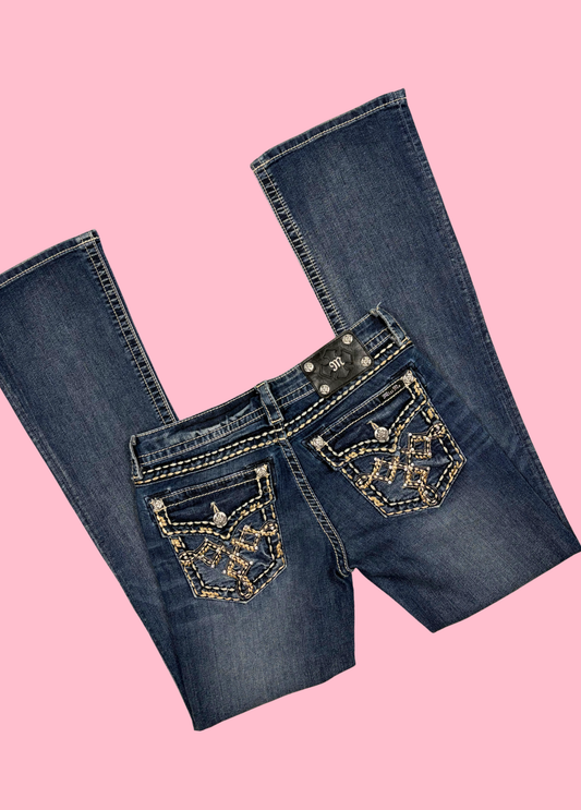 Vaqueros de corte bota Miss Me