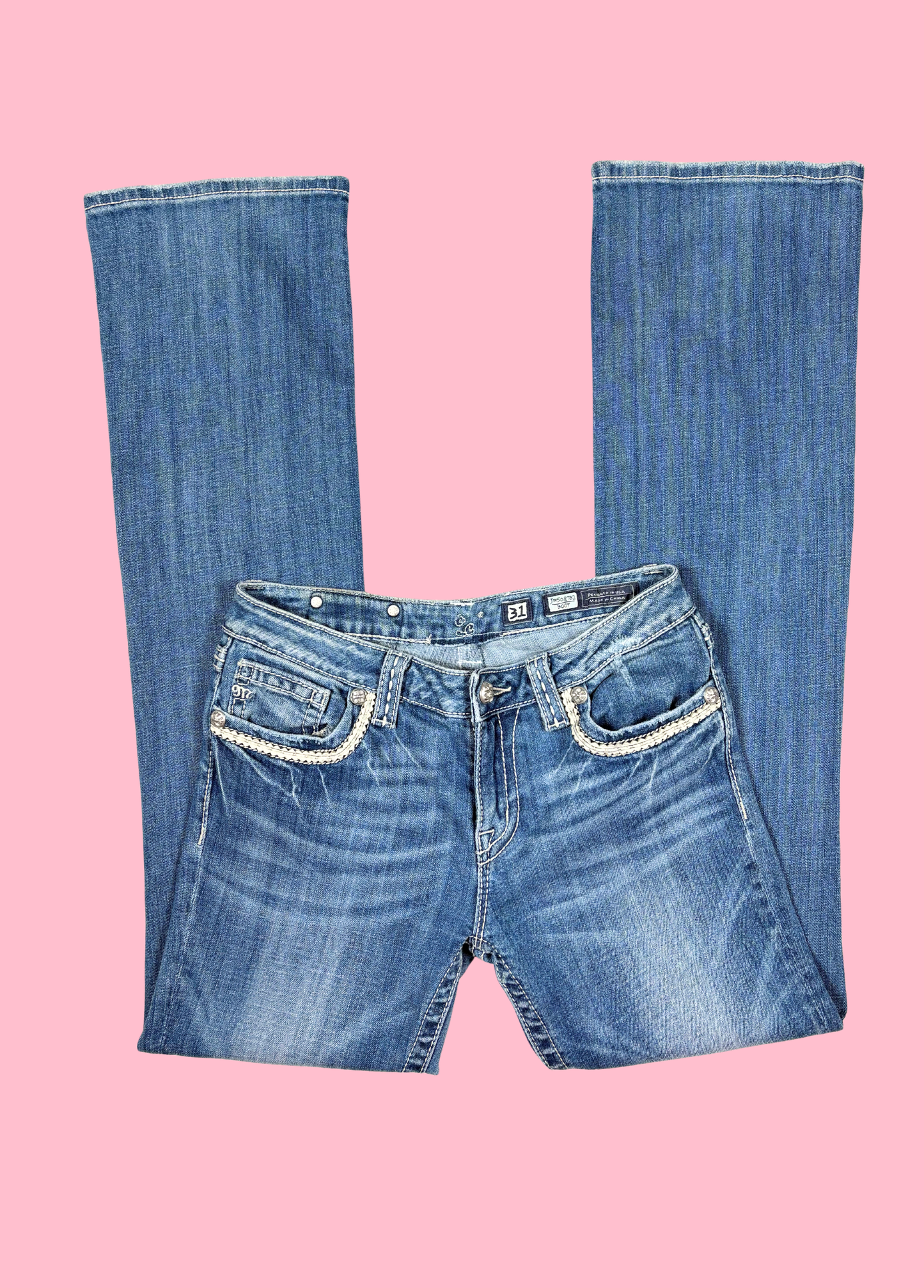 Vaqueros de corte bota Miss Me