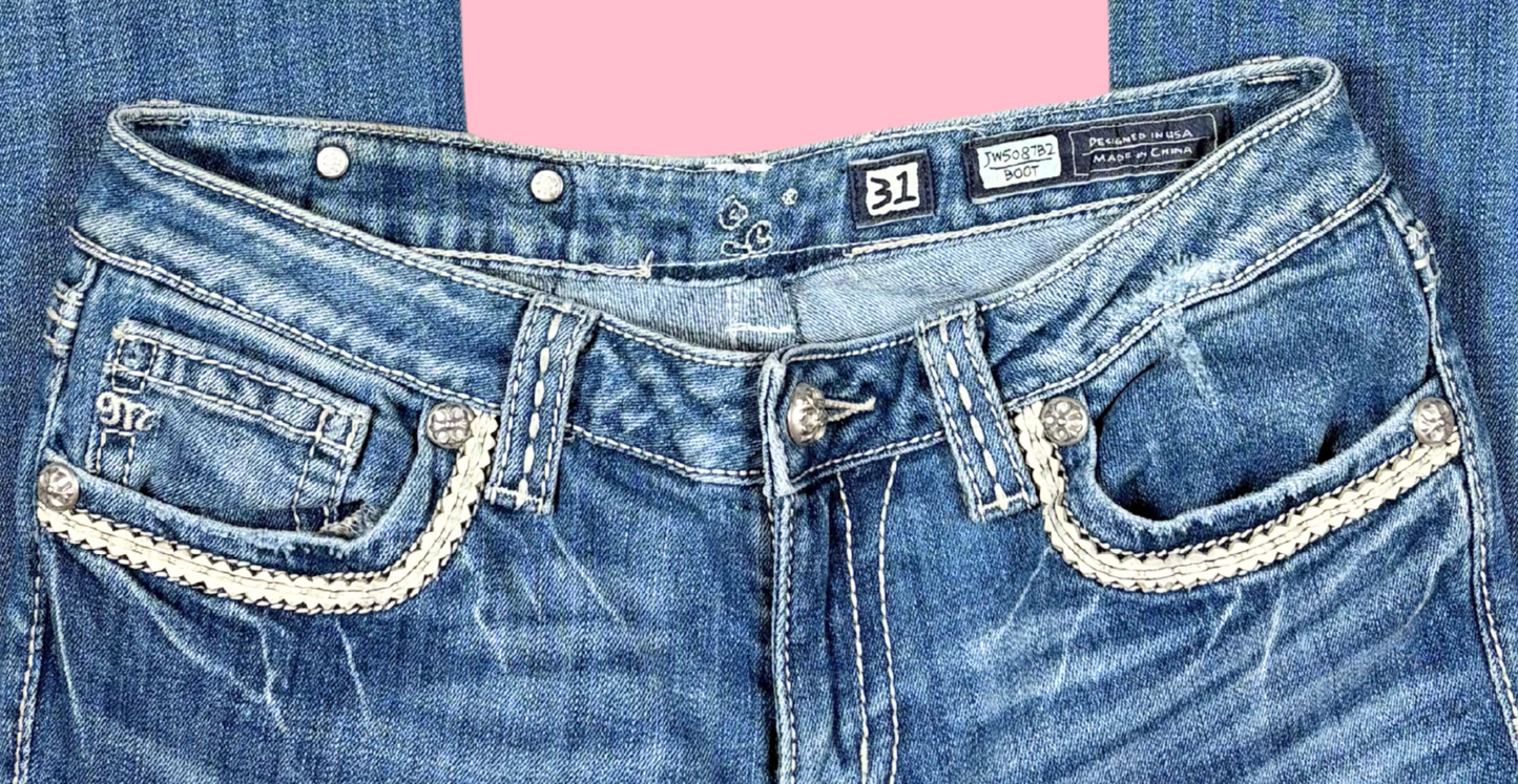 Vaqueros de corte bota Miss Me