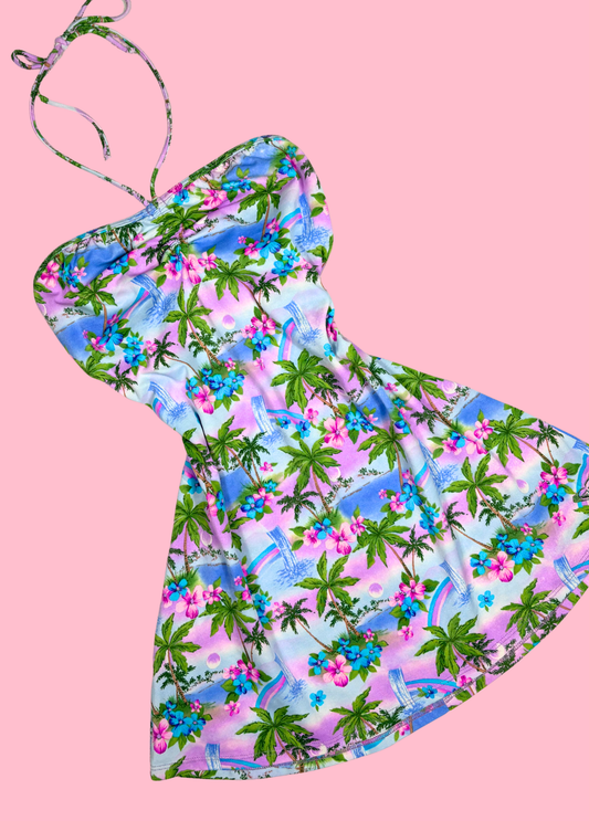 Tropical Summer ROXY Swim Dress