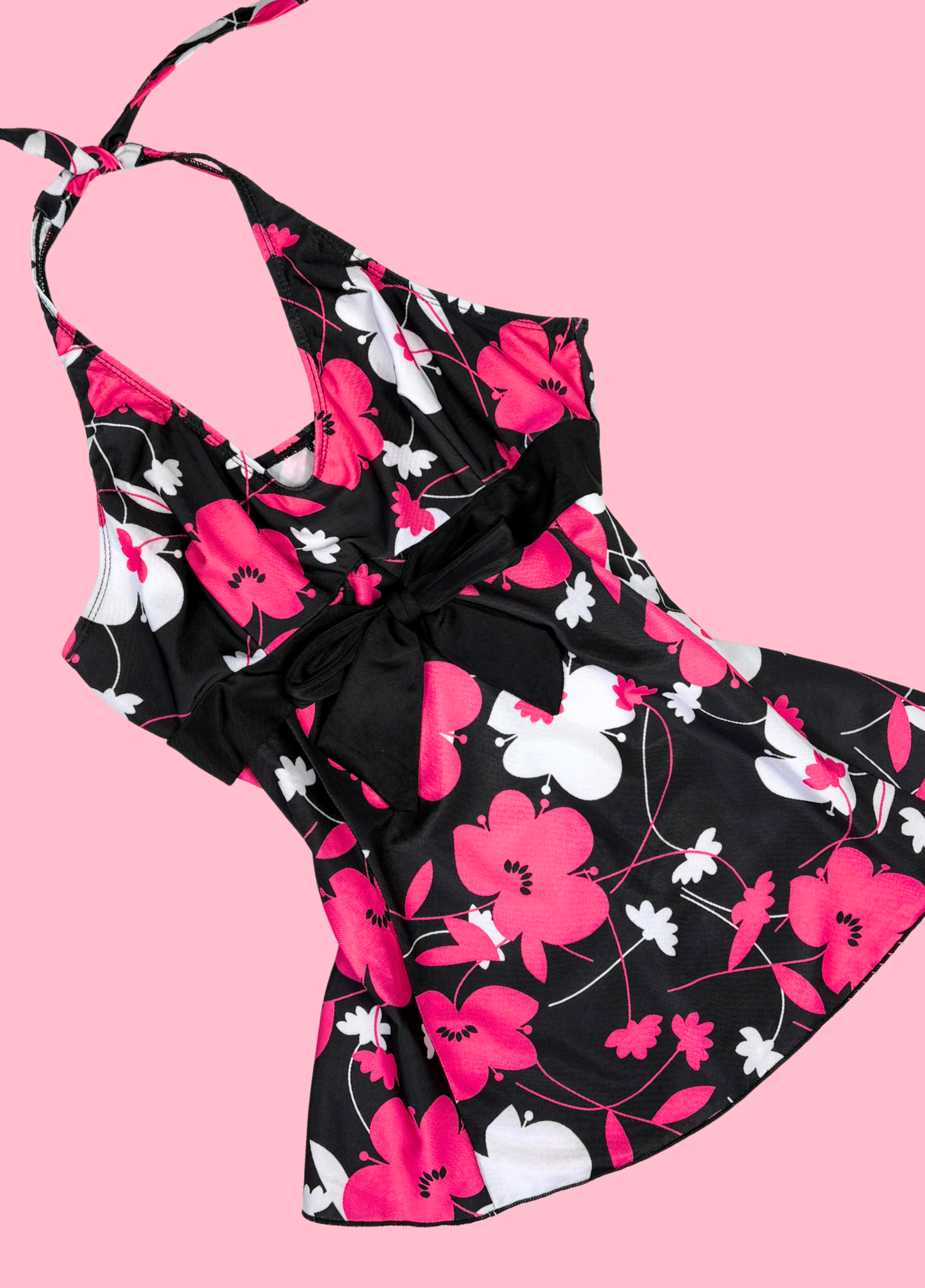 Tropical Summer Halter-neck Top