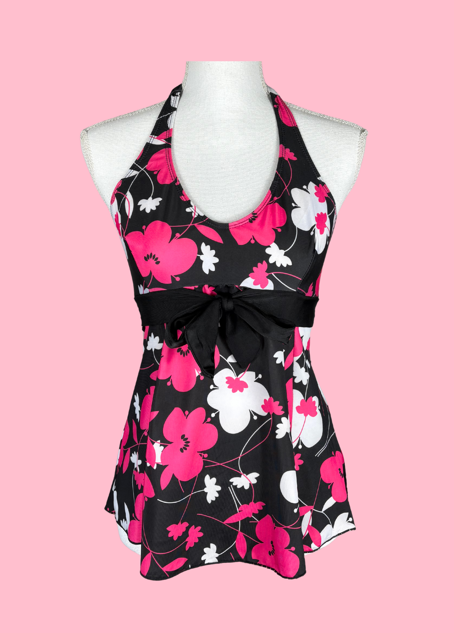 Tropical Summer Halter-neck Top