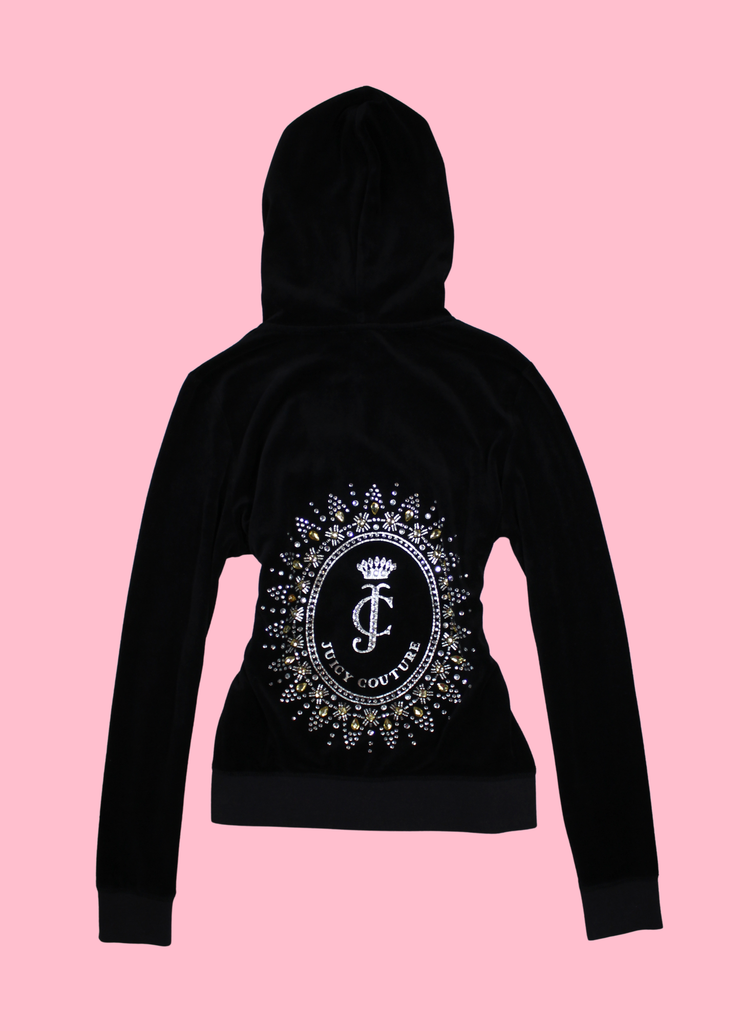 Juicy Couture Black Velour Tracksuit