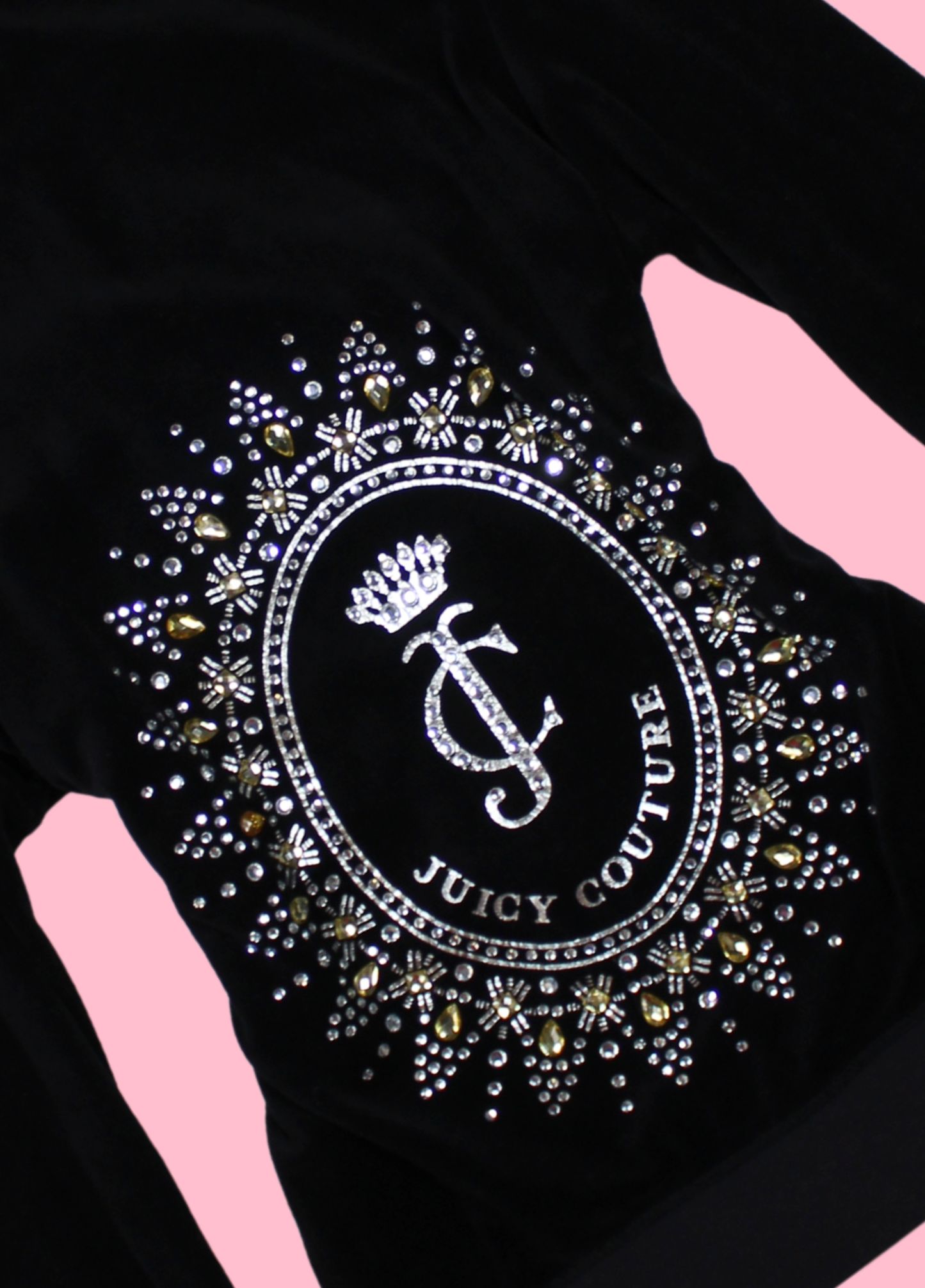 Juicy Couture Black Velour Tracksuit