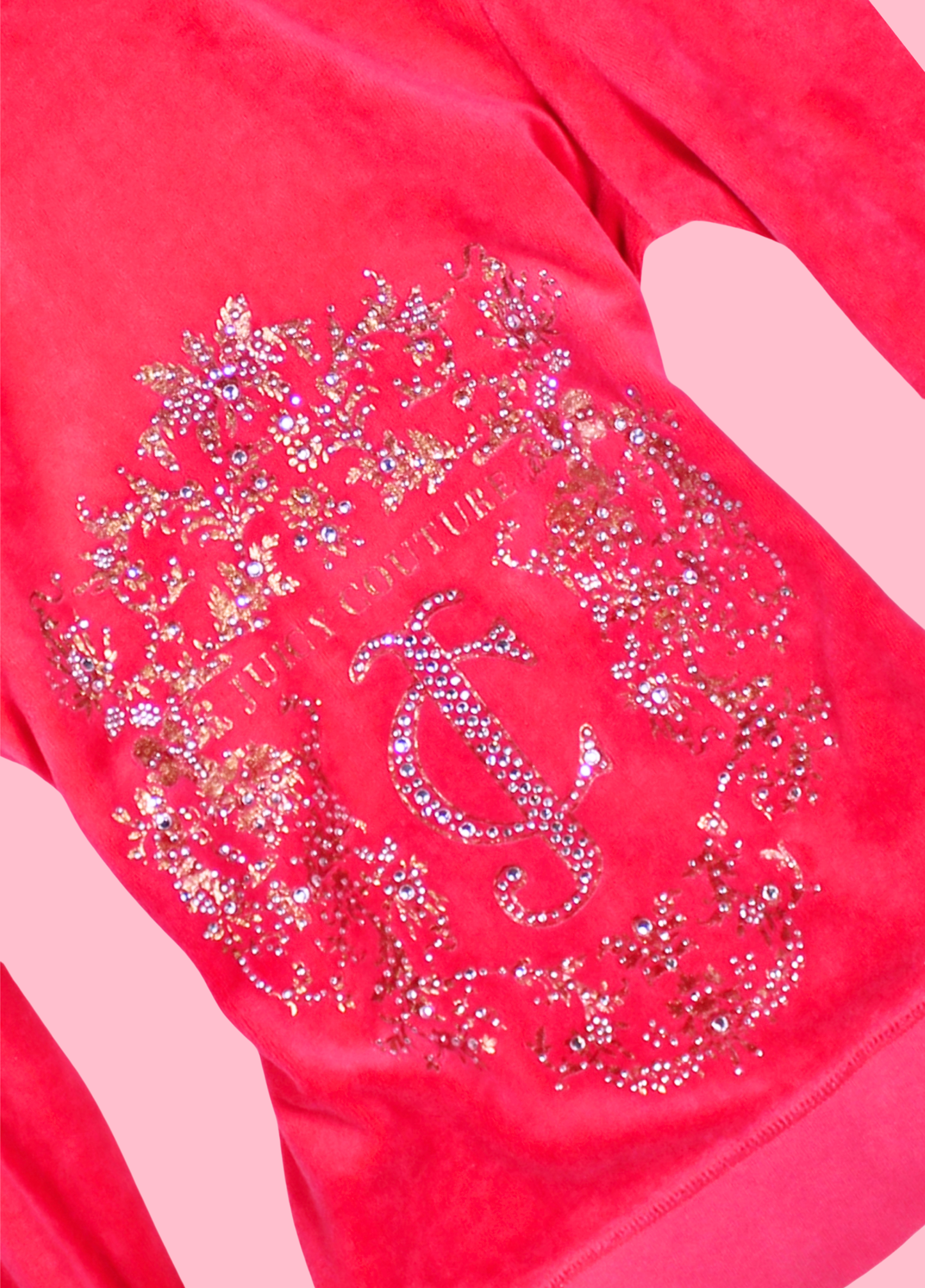 Juicy Couture Hot Pink Velour Tracksuit