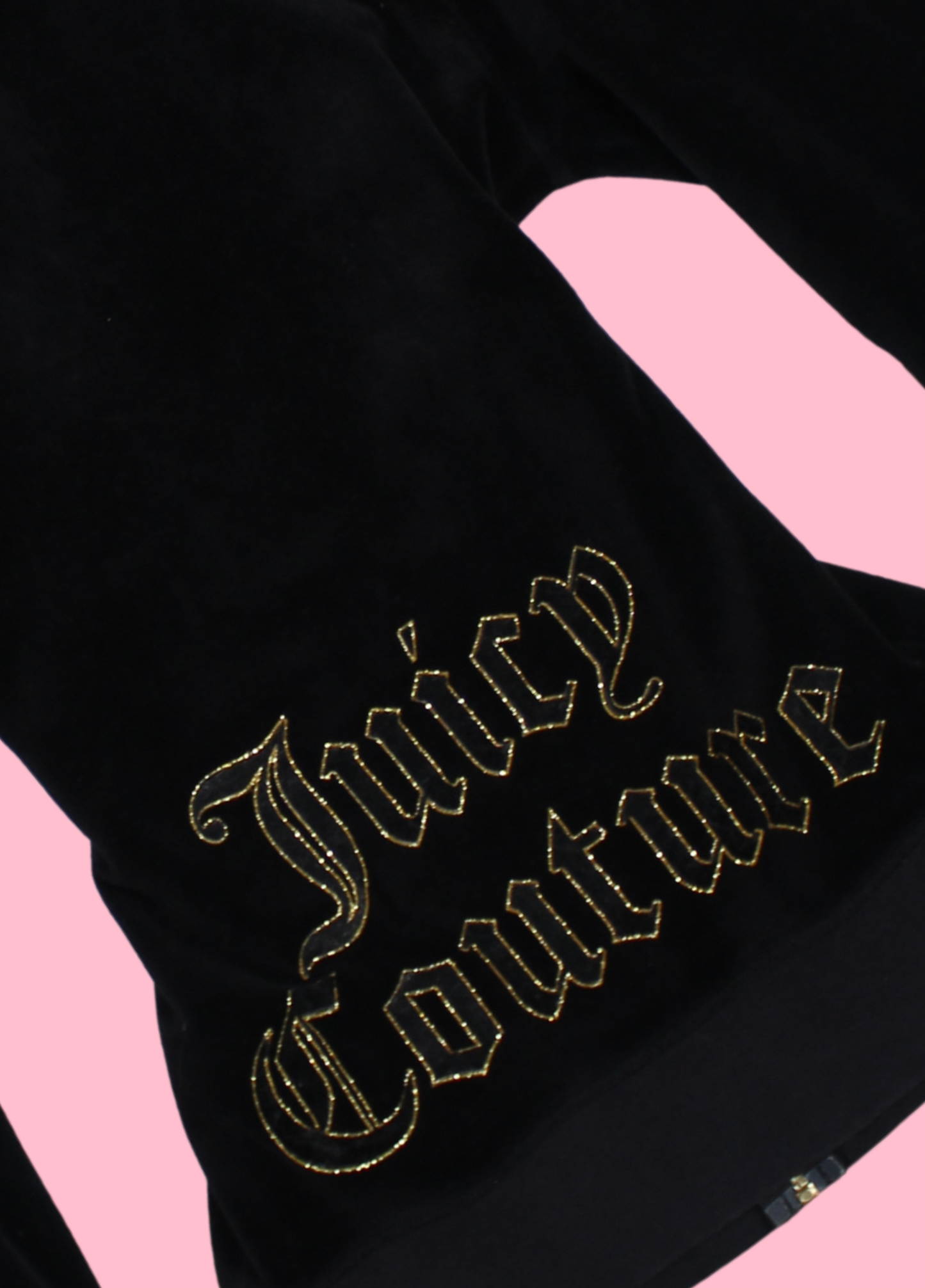 Juicy Couture Black Velour Tracksuit