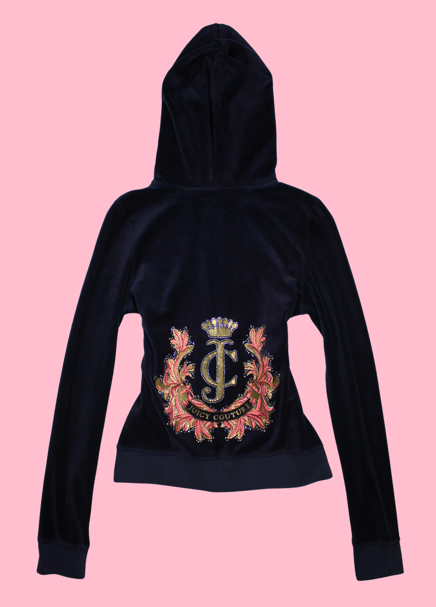 Juicy Couture Dark Blue Velour Tracksuit