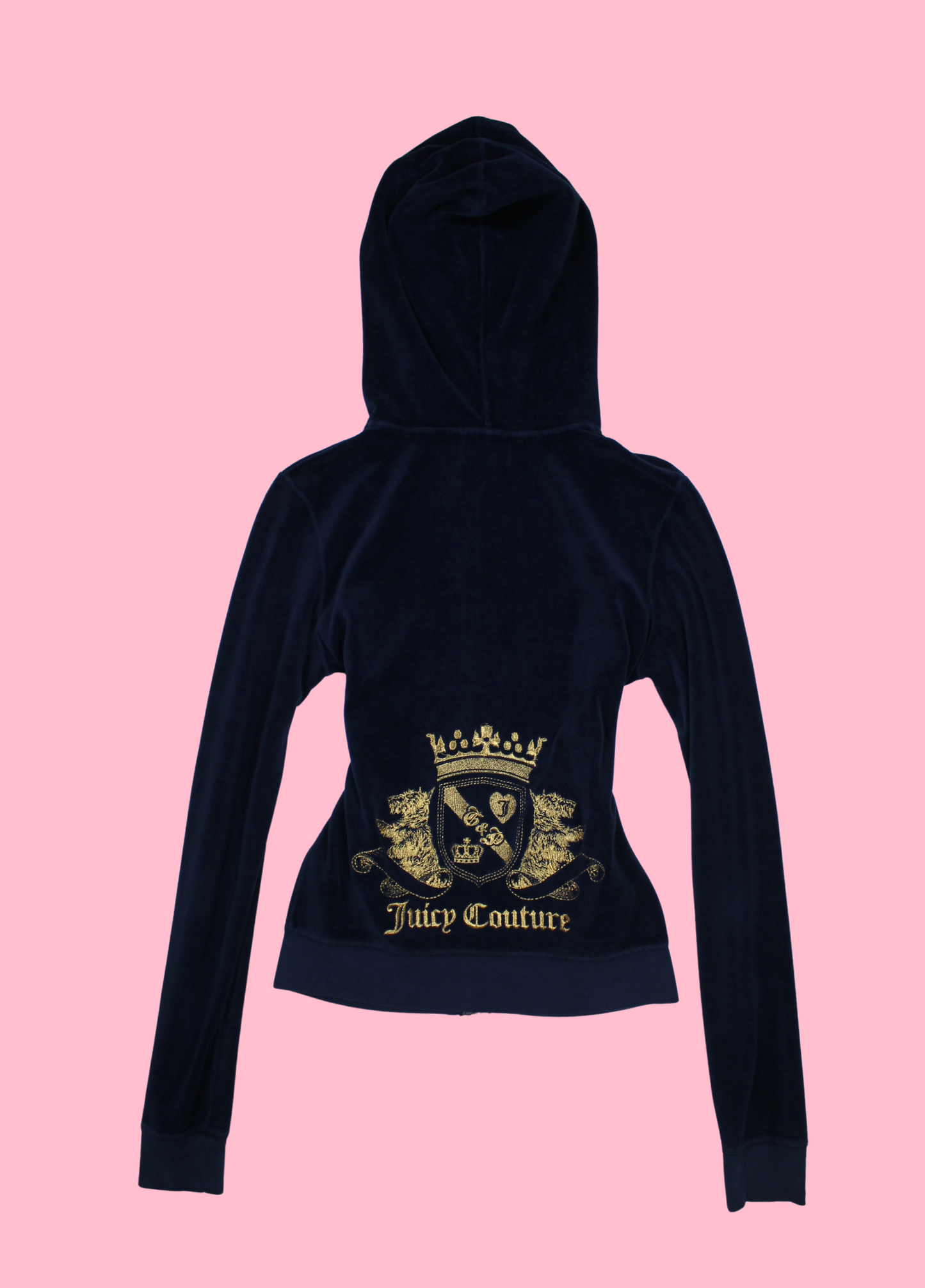 Juicy Couture Dark Blue Velour Tracksuit