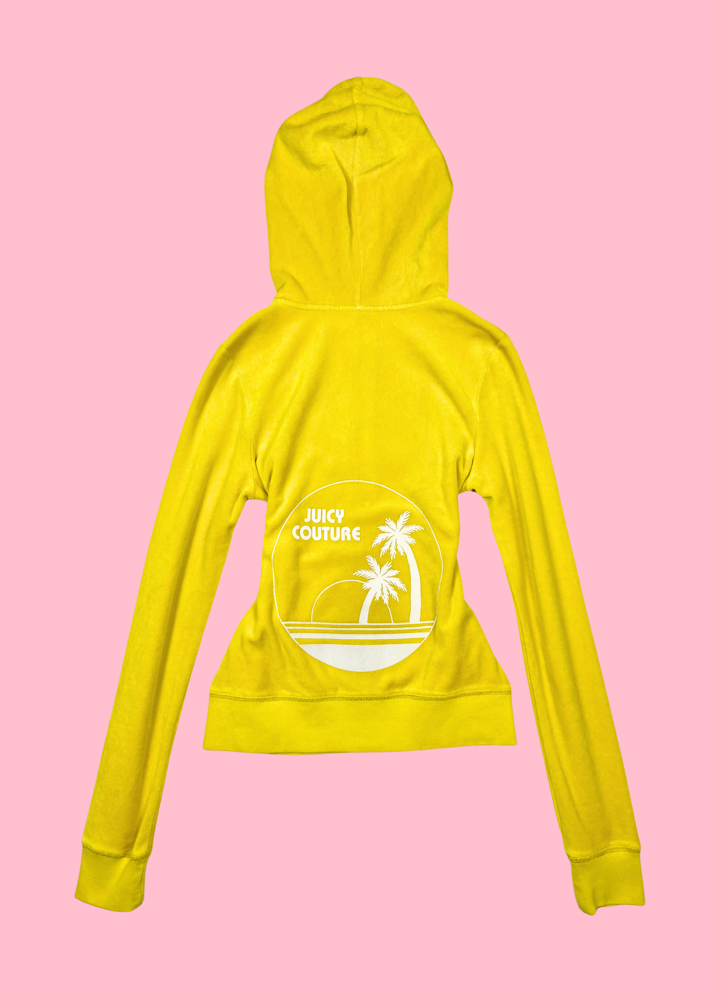 Juicy Couture Yellow Velour Tracksuit